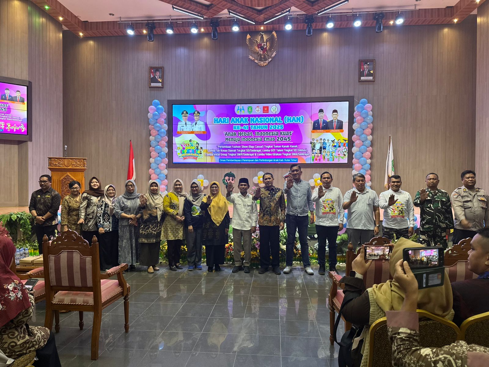 Di Peringatan HAN, Pemkab Kutim Dorong Daya Saing Anak Menuju Indonesia Emas 2045