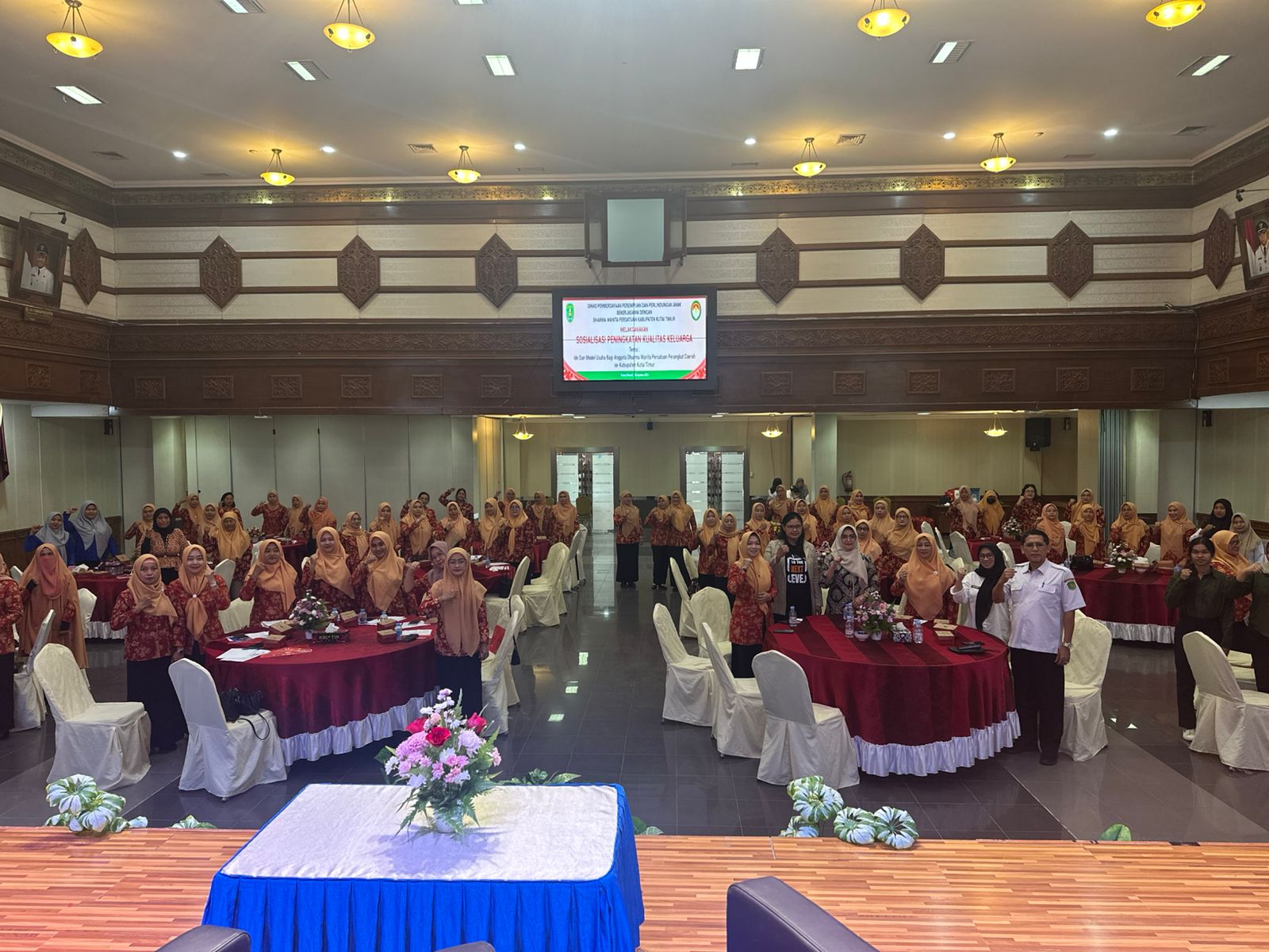 Dorong Perempuan Mandiri dan Berdaya Saing, DWP Kutim Sosialisasikan Peningkatan Keluarga