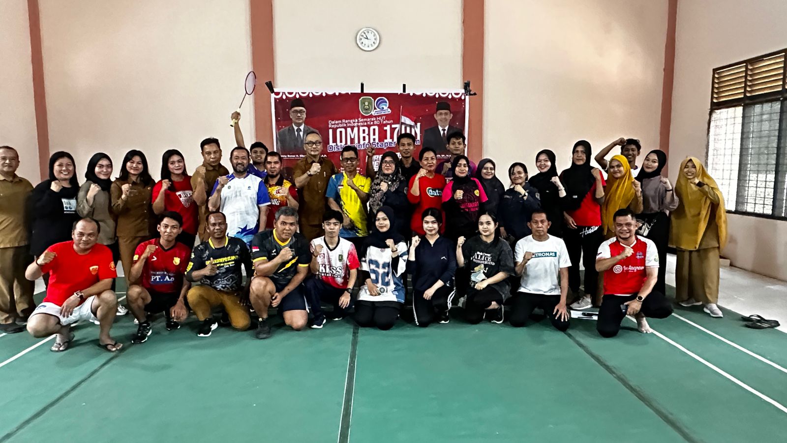 Semarakkan Hari Kemerdekaan serta Pupuk Rasa Kebersamaan, Diskominfo Kutim Gelar Berbagai Lomba