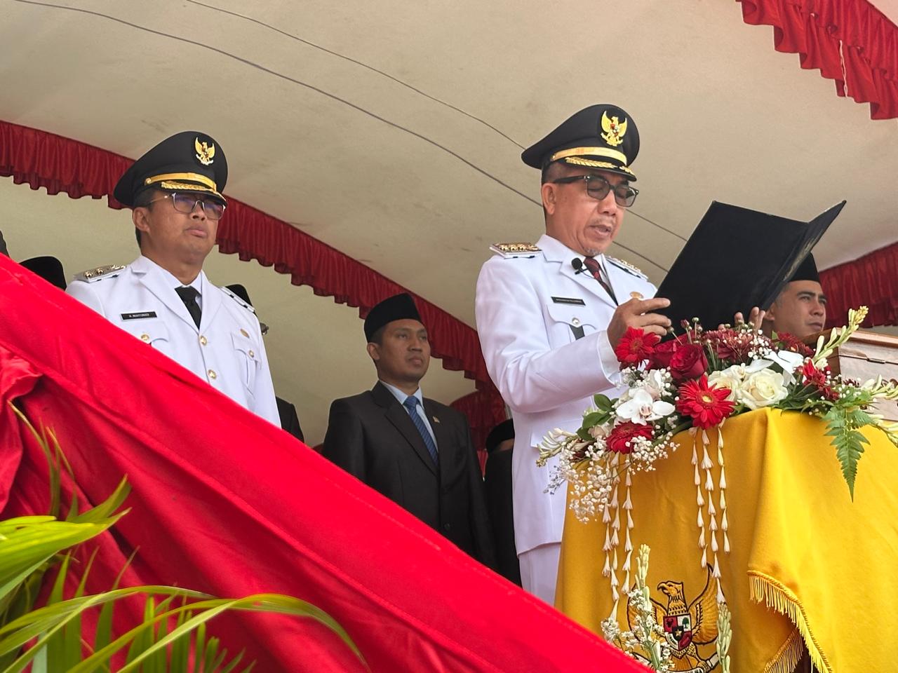 Upacara Peringatan HUT ke-80 Kemerdekaan RI di Kutim Berlangsung Khidmat