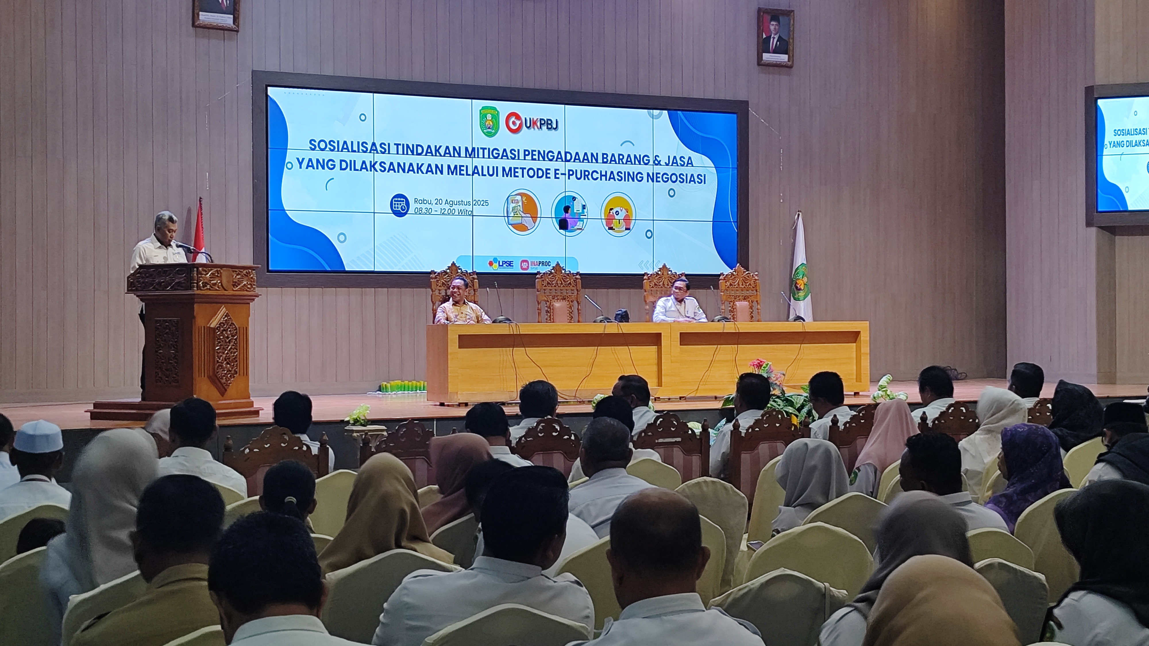 Pemkab Kutim Gelar Sosialisasi Mitigasi PBJ Melalui E-Purchasing