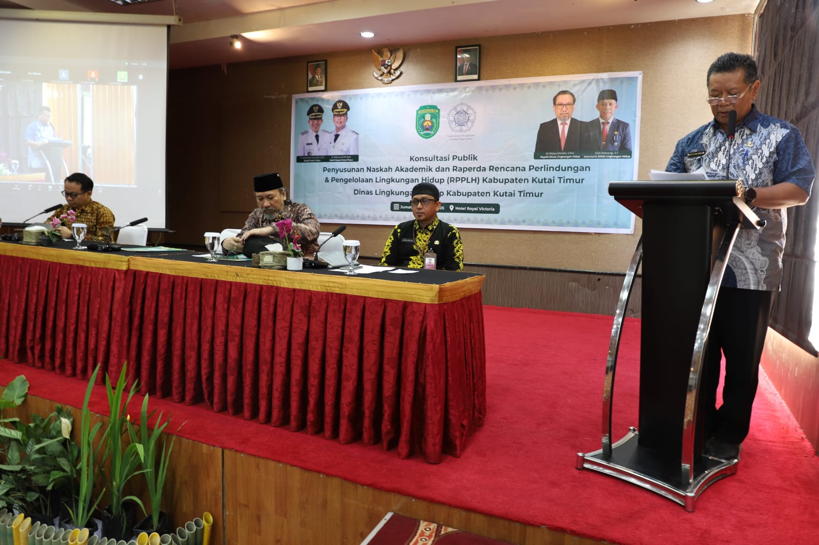 Pemkab Kutim Gelar Konsultasi Publik RPPLH Noviari Noor, RPPLH Acuan Pembangunan Daerah