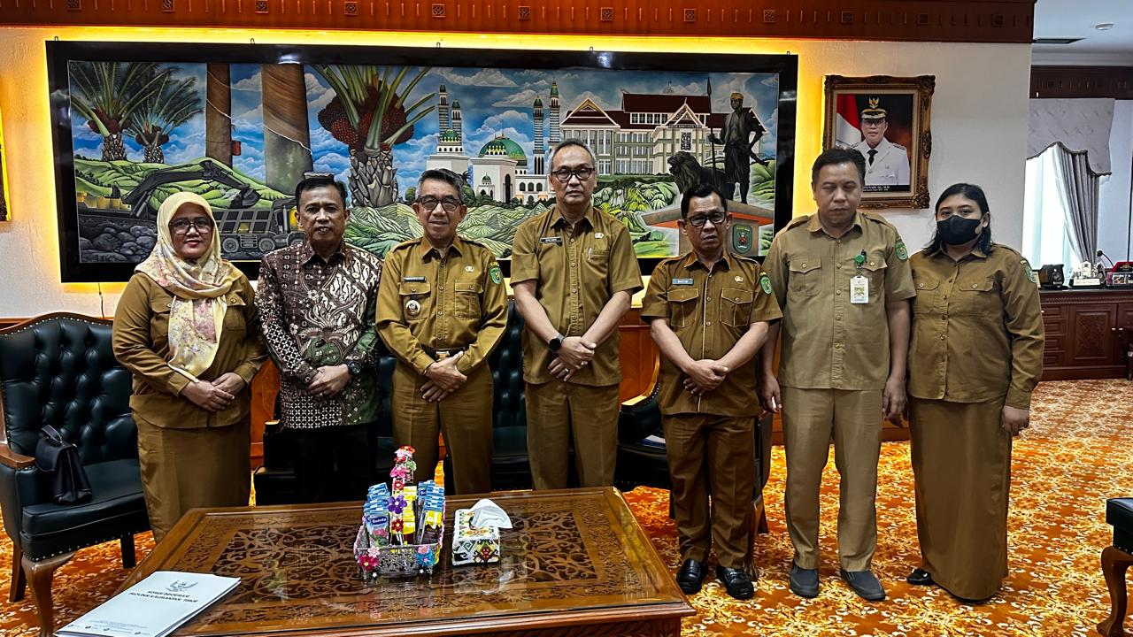 Ukur Kepatuhan Keterbukaan Informasi Publik, Komisi Informasi Kaltim Visitasi 6 Badan Publik di Kutim 