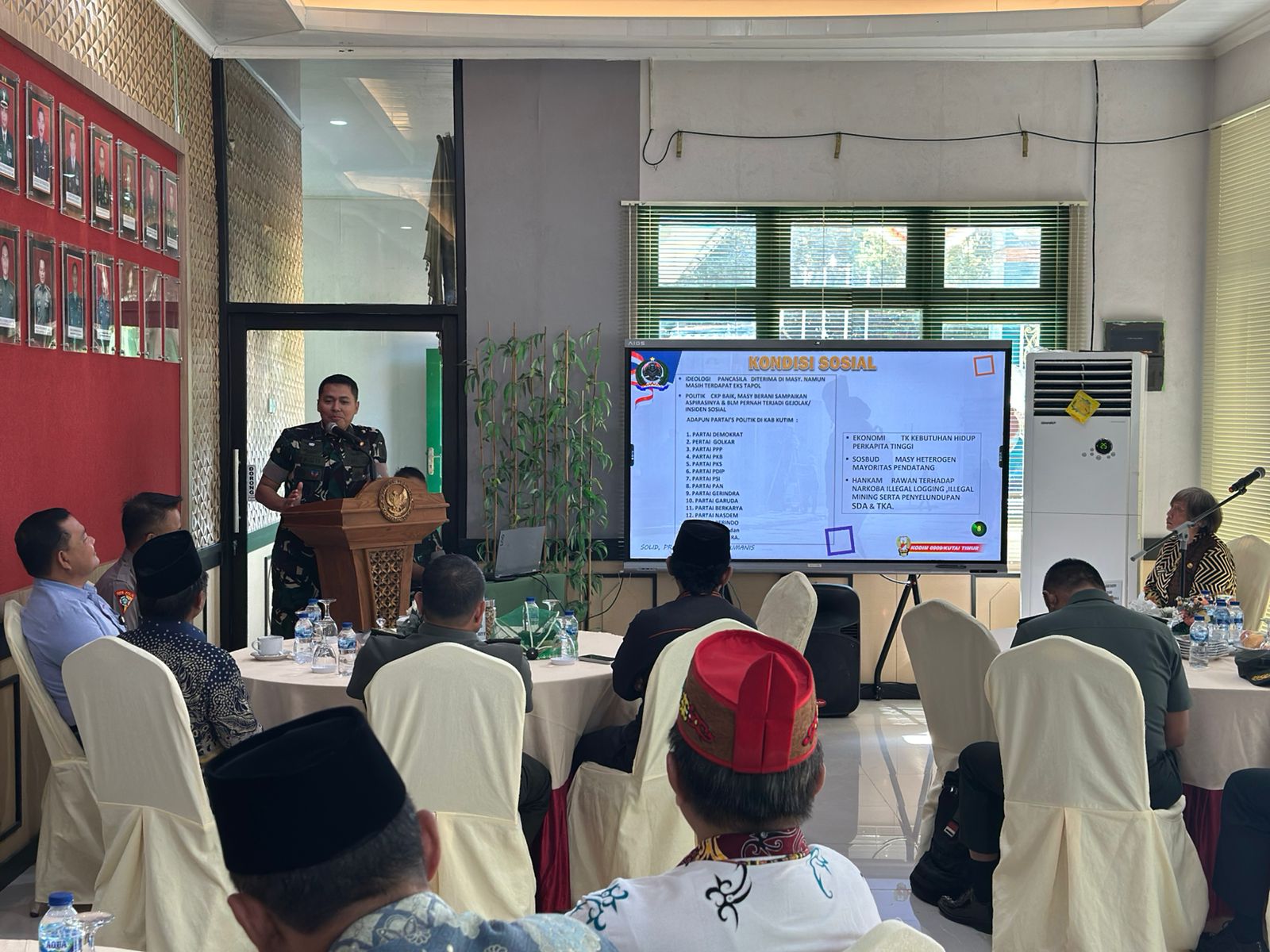 Kodim 0909/Kutim Terima Kunjungan Tim Penilai Lomba Binter 2025. 