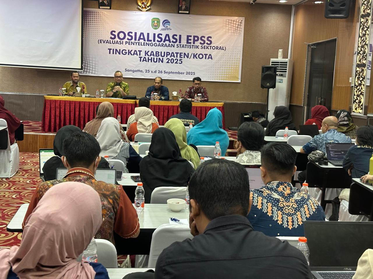 Tingkatkan Kualitas Tata Kelola Data, Kominfo Kutim Gelar Sosialisasi EPSS