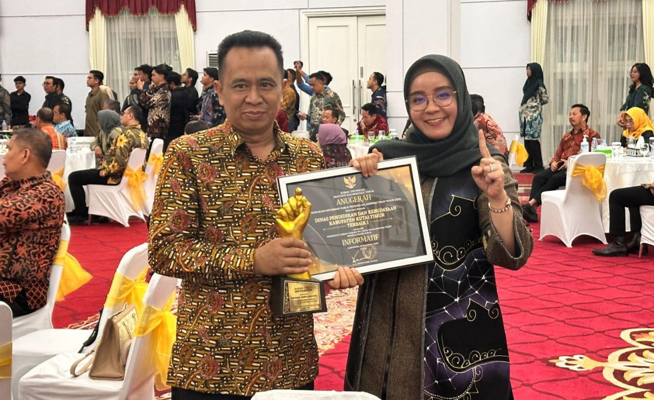 Disdikbud & RSUD Kudungga Harumkan Kutim Dalam Anugerah KIP Kaltim 2025.