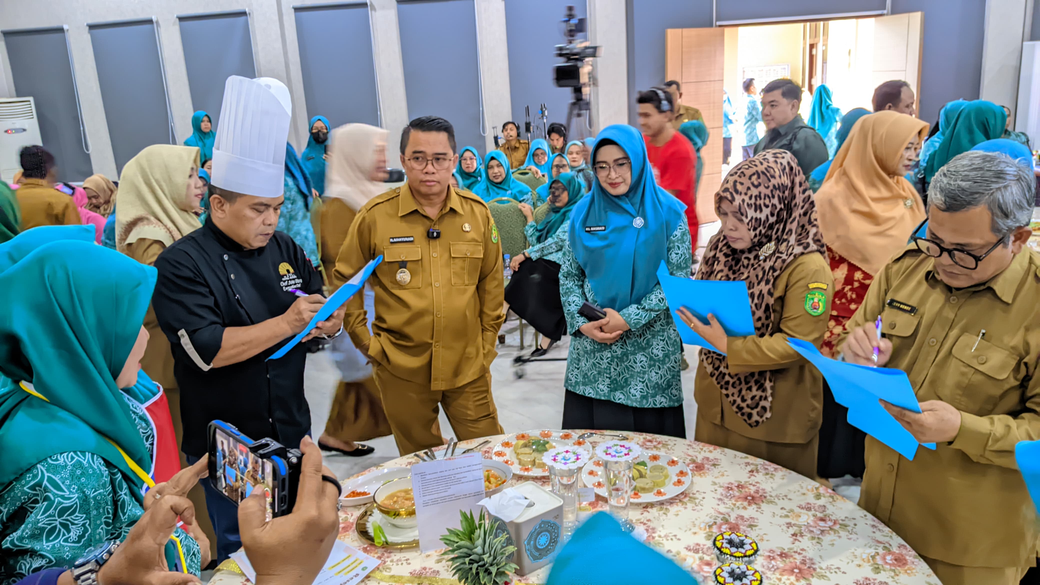 Tingkatkan Minat Konsumsi Ikan. TP PKK Kutim Gelar Loma Memasak Berbahan Dasar Ikan