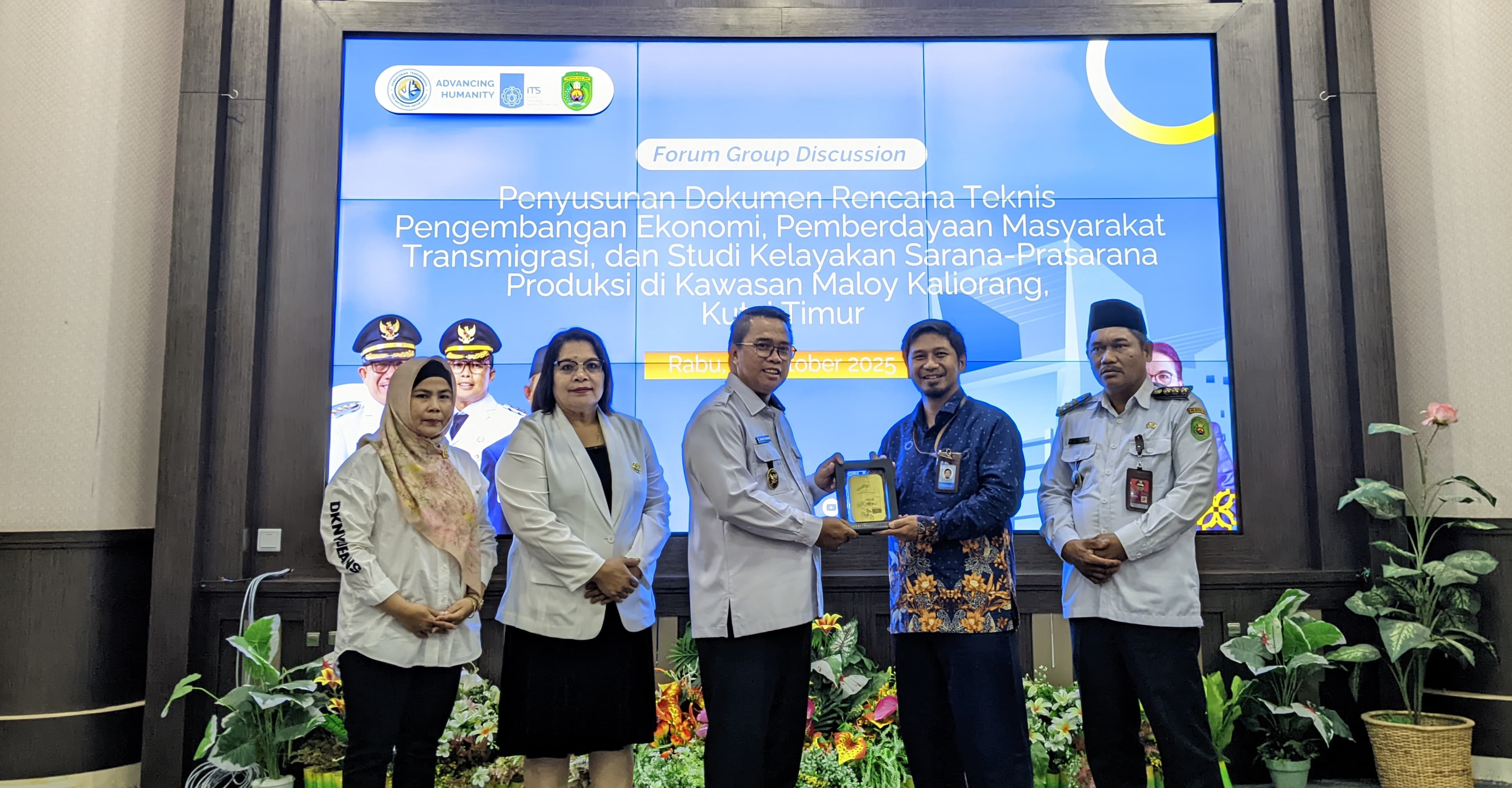 Gandeng  ITS, Pemkab Kutim Susun Rencana Teknis Pengembangan Ekonomi Kawasan Transmigrasi Maloy–Kaliorang
