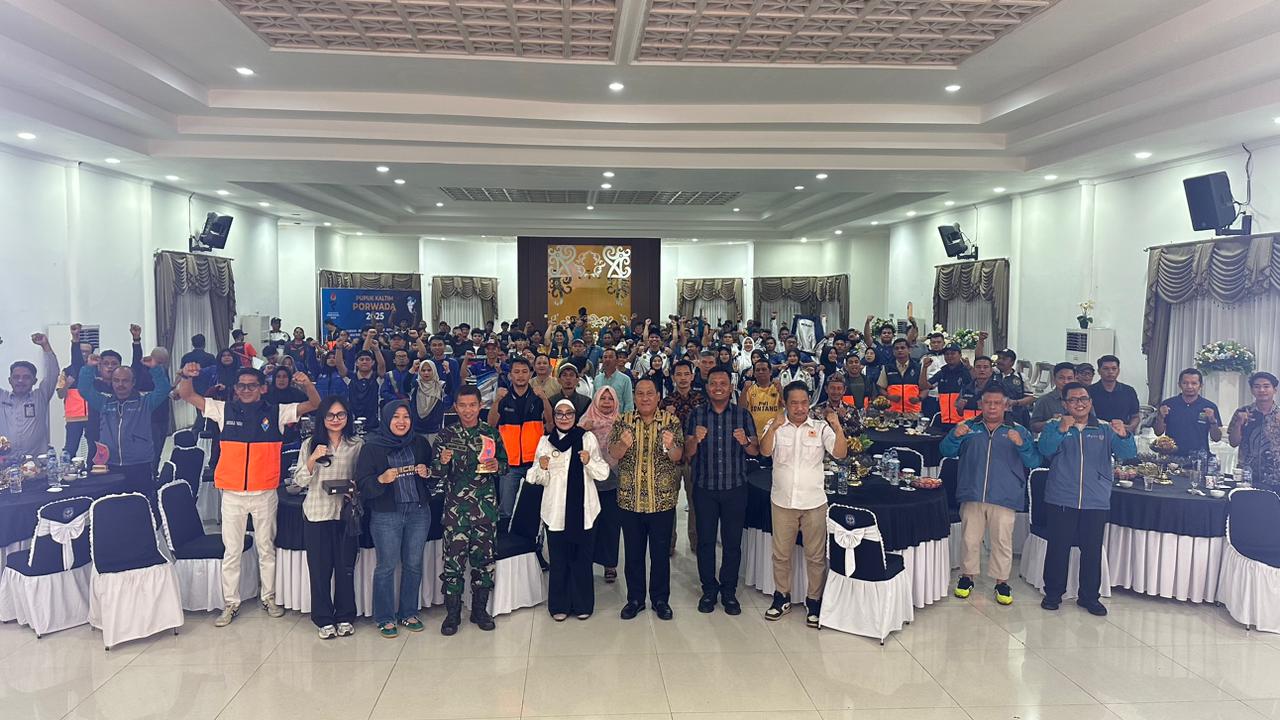 Porwada Ketiga PWI Kaltim Satukan Wartawan Lewat Olahraga dan Solidaritas