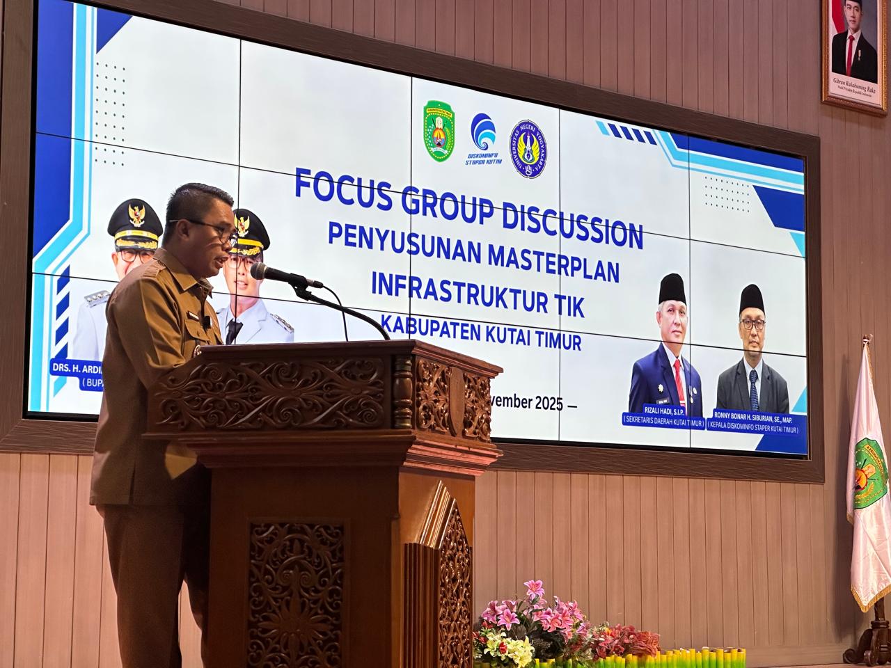 Diskominfo Kutim Gandeng UGM Susun Masterplan TIK, Siapkan Arah Transformasi Digital Daerah