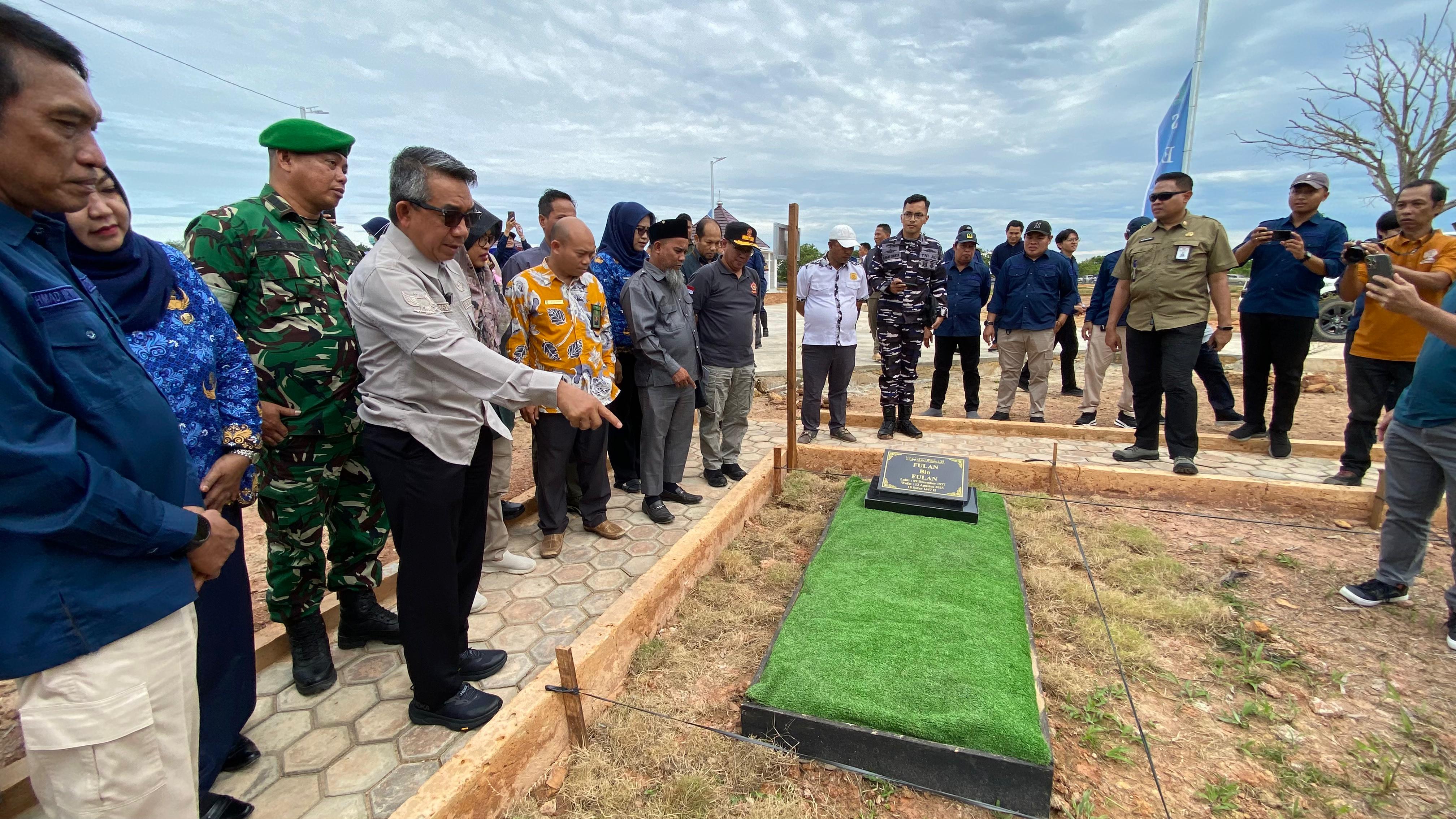 Bupati Ardiansyah Resmikan TPU Gratis di Sangatta Selatan Diberi Nama Sangatta Indah 
