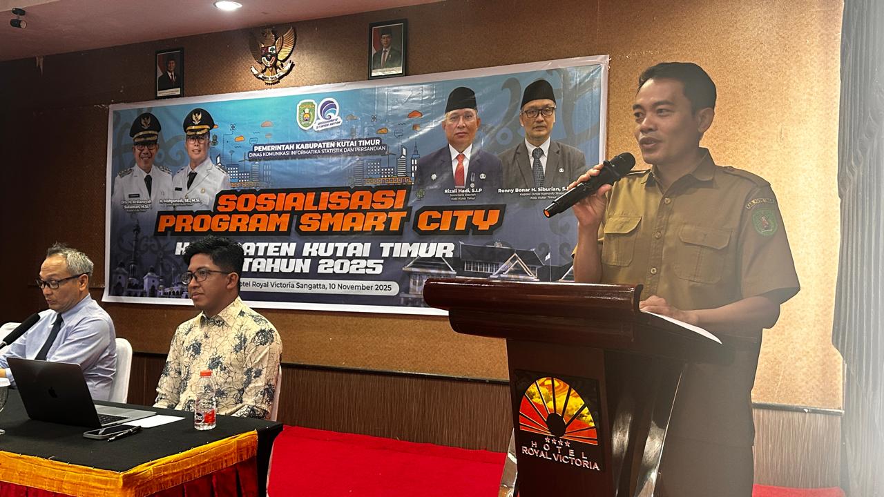 Menuju Pemerintahan Cerdas, Diskominfo Staper Kutim Gelar Sosialisasi Program Smart City