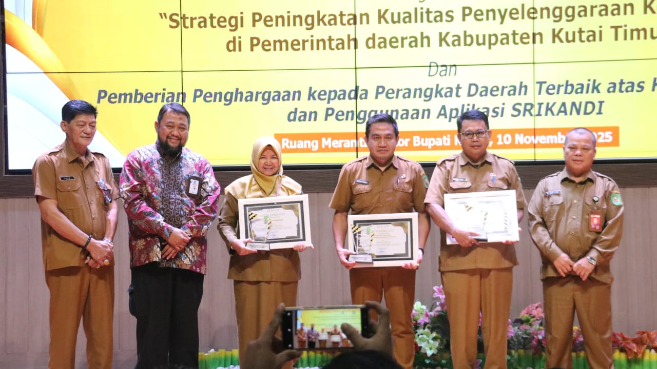 Pemkab Kutim Gelar Sosialisasi dan Penghargaan Kearsipan, Dorong Optimalisasi Aplikasi SRIKANDI 