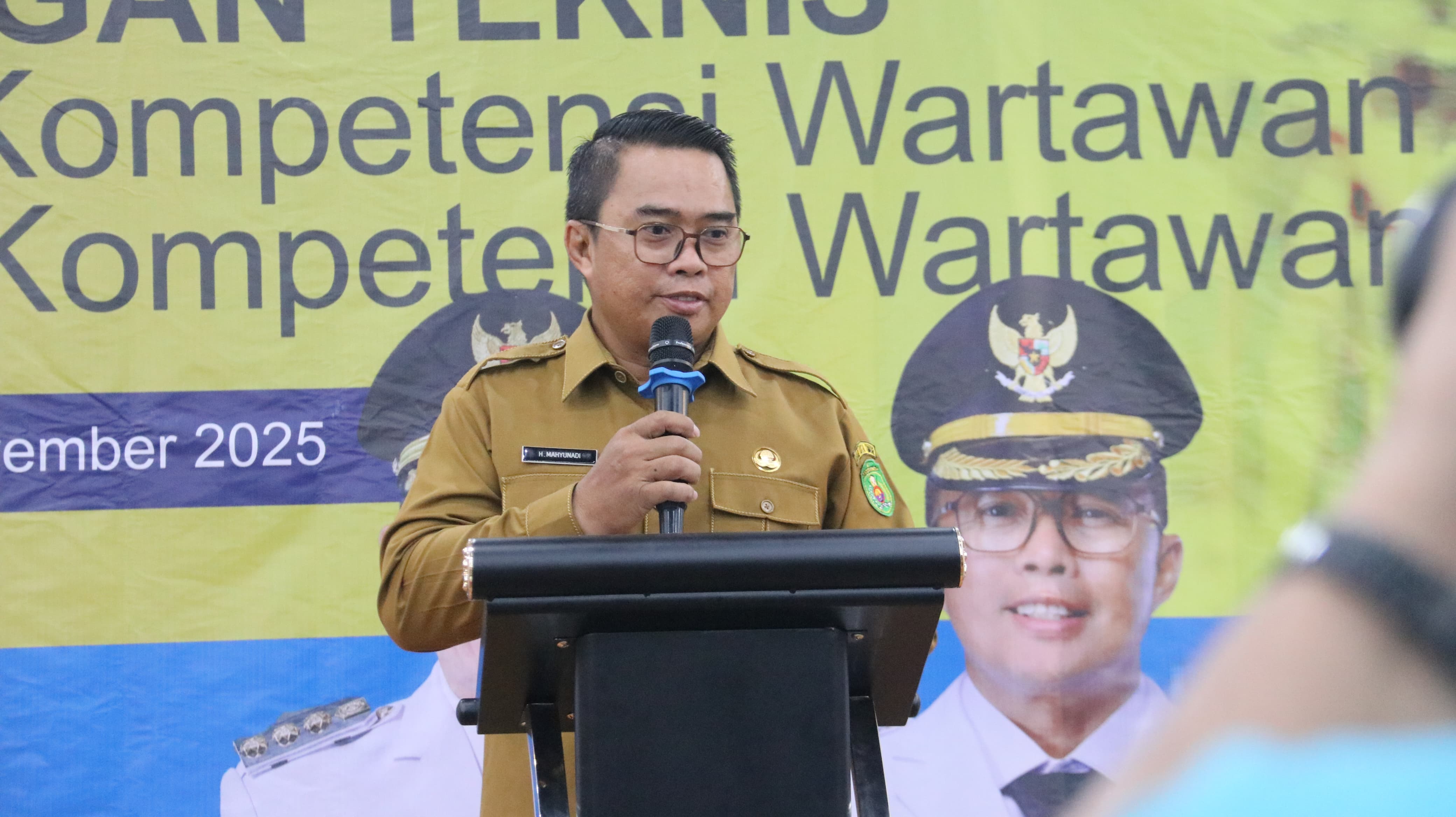 Wabup Mahyunadi  Profesionalitas Pers, Kunci Jaga Kualitas Informasi di Tengah Derasnya Arus Digital