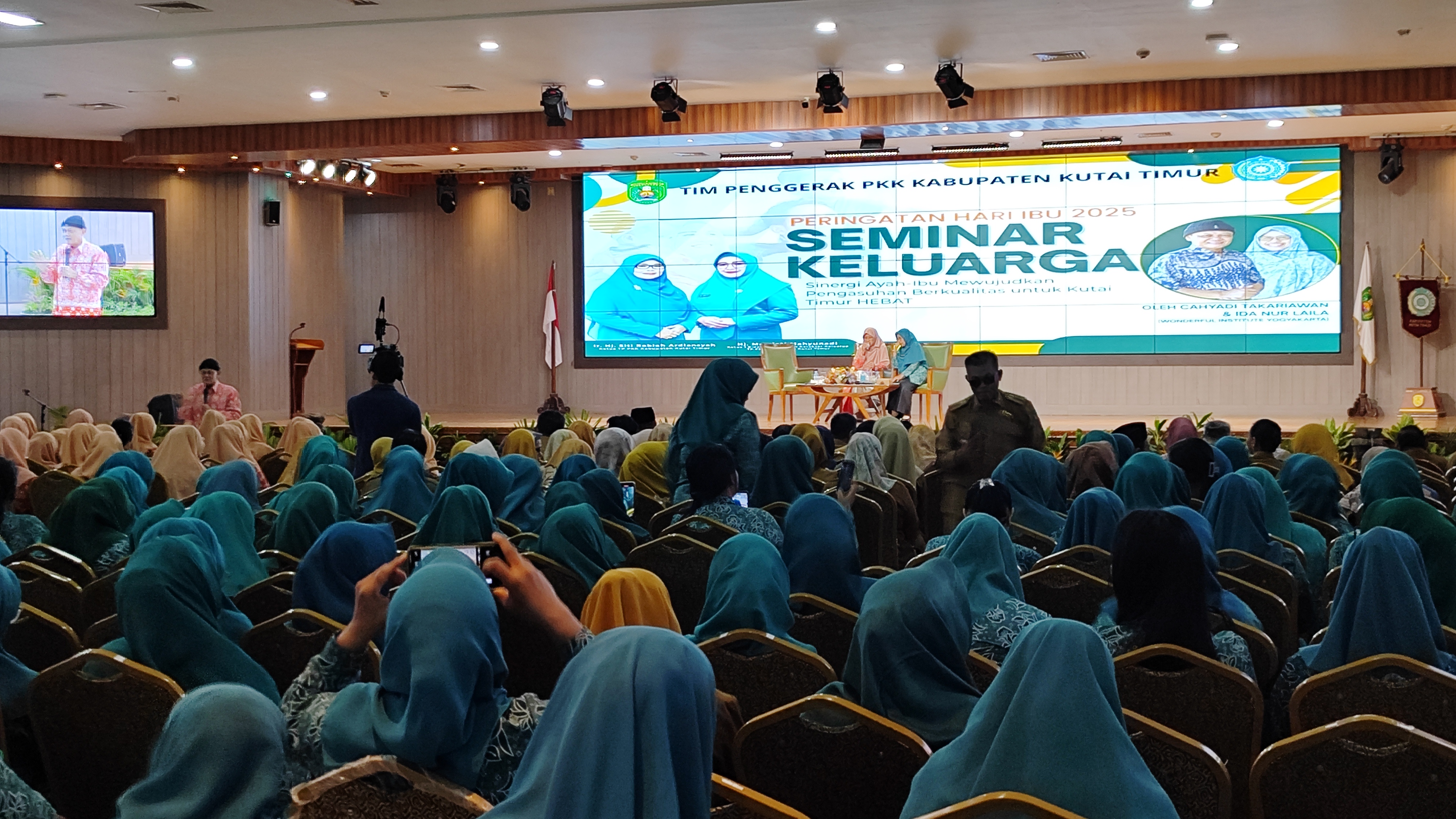 Peringatan Hari Ibu 2025, TP PKK Kutim Dorong Pengasuhan Berkualitas Lewat Seminar Keluarga