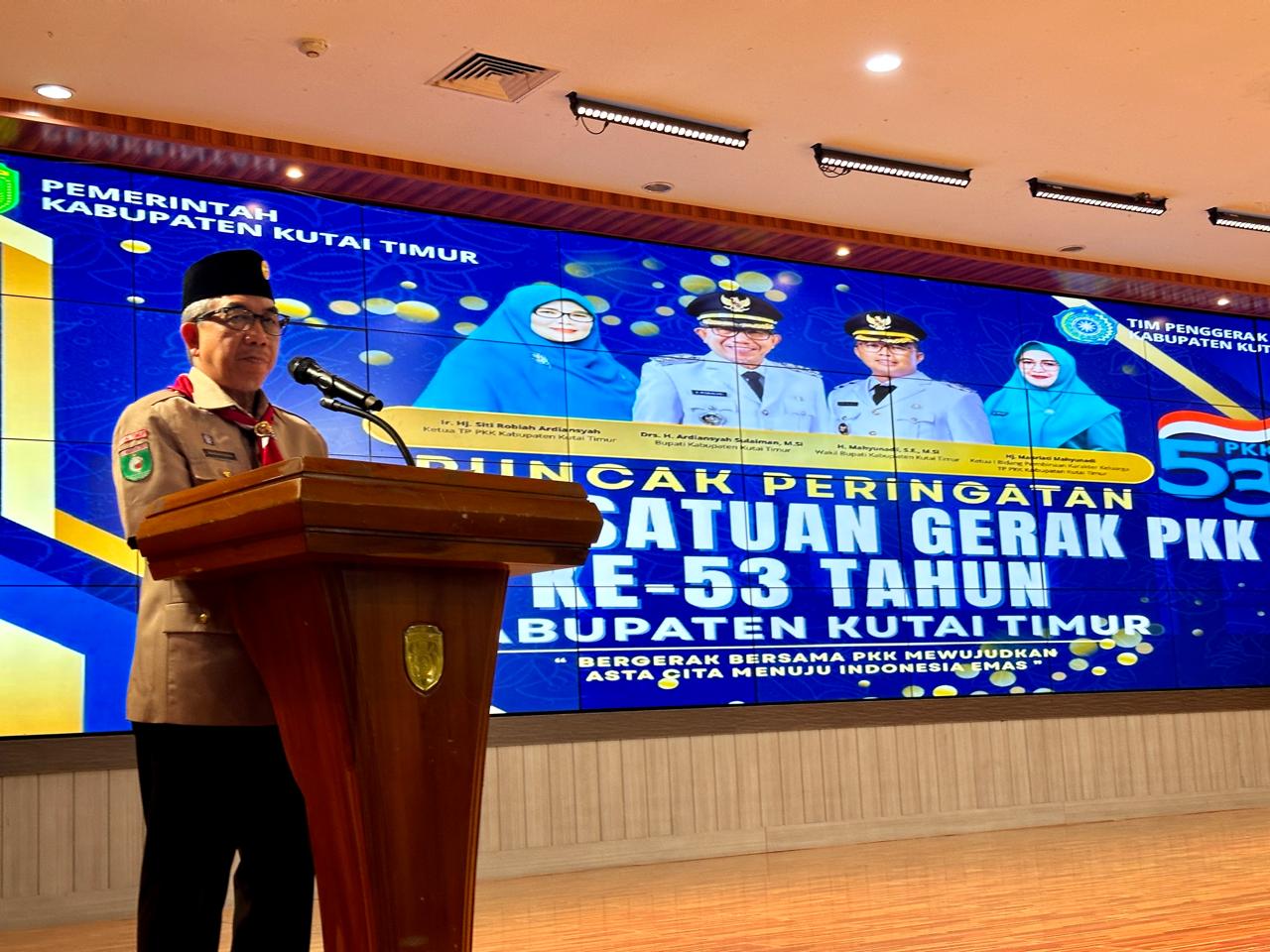 Bupati Ardiansyah: Peringatan Hari PKK Momentum  Teguhkan  Komitmen dan Peran Strategis Sebagai Mitra Utama Pemda