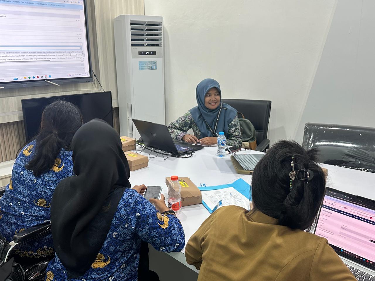 KPP Pratama Bontang Gelar Aktivasi Coretax dan Asistensi Pelaporan Pajak untuk Staf Diskominfo Staper Kutim