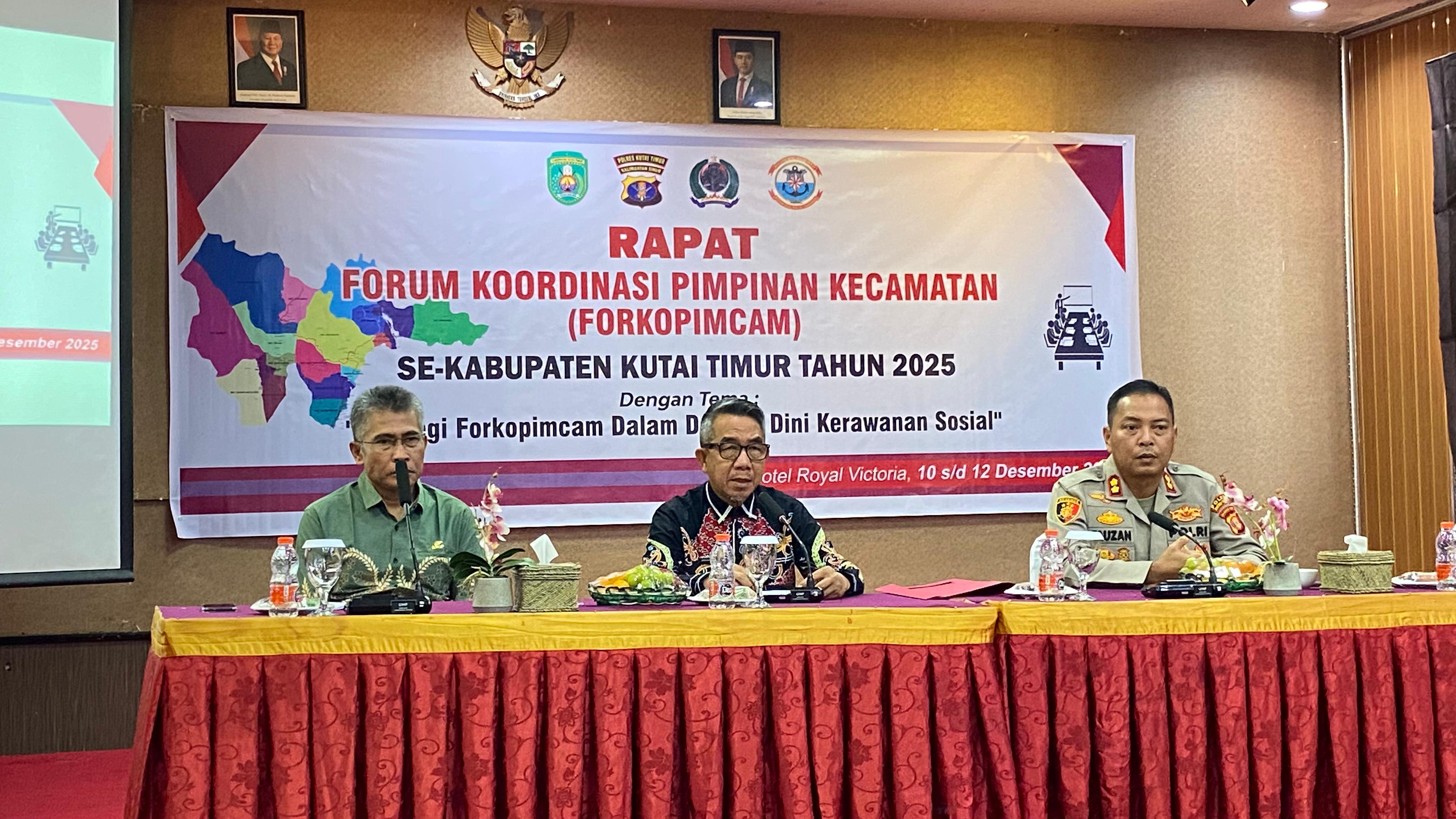 Bupati Ardiansyah Tekankan Deteksi Dini Kerawanan Sosial dan Bencana