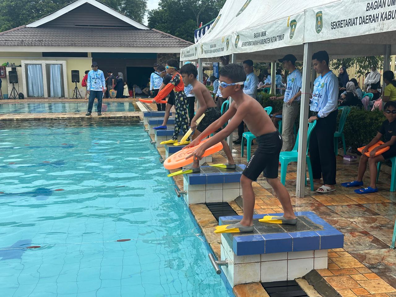 Sprint Race III Swimming Kutim Sukses Jaring Bibit Baru, Ketua Akuatik Kutim : Target Tiga Besar PORPROV 2026