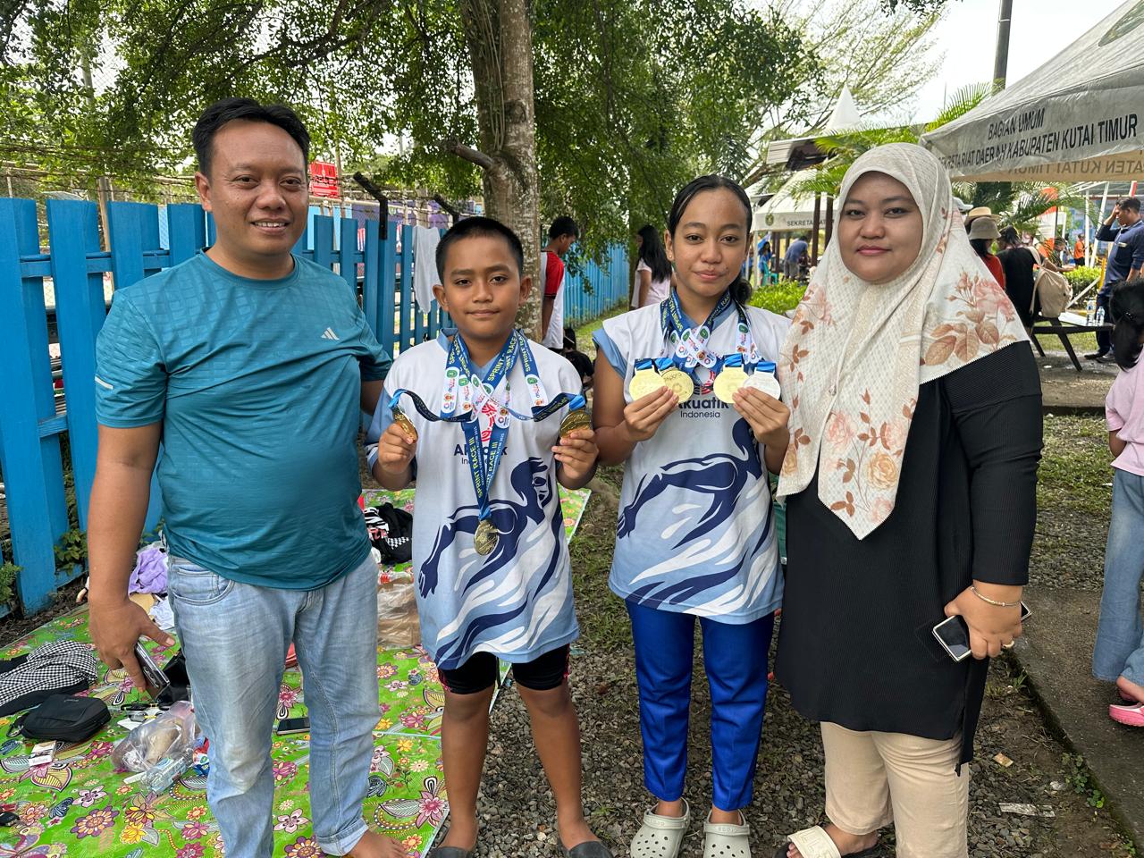 Dukungan Orang Tua Jadi Kunci, Atlet Muda Kutim Bersinar di Sprint Race III