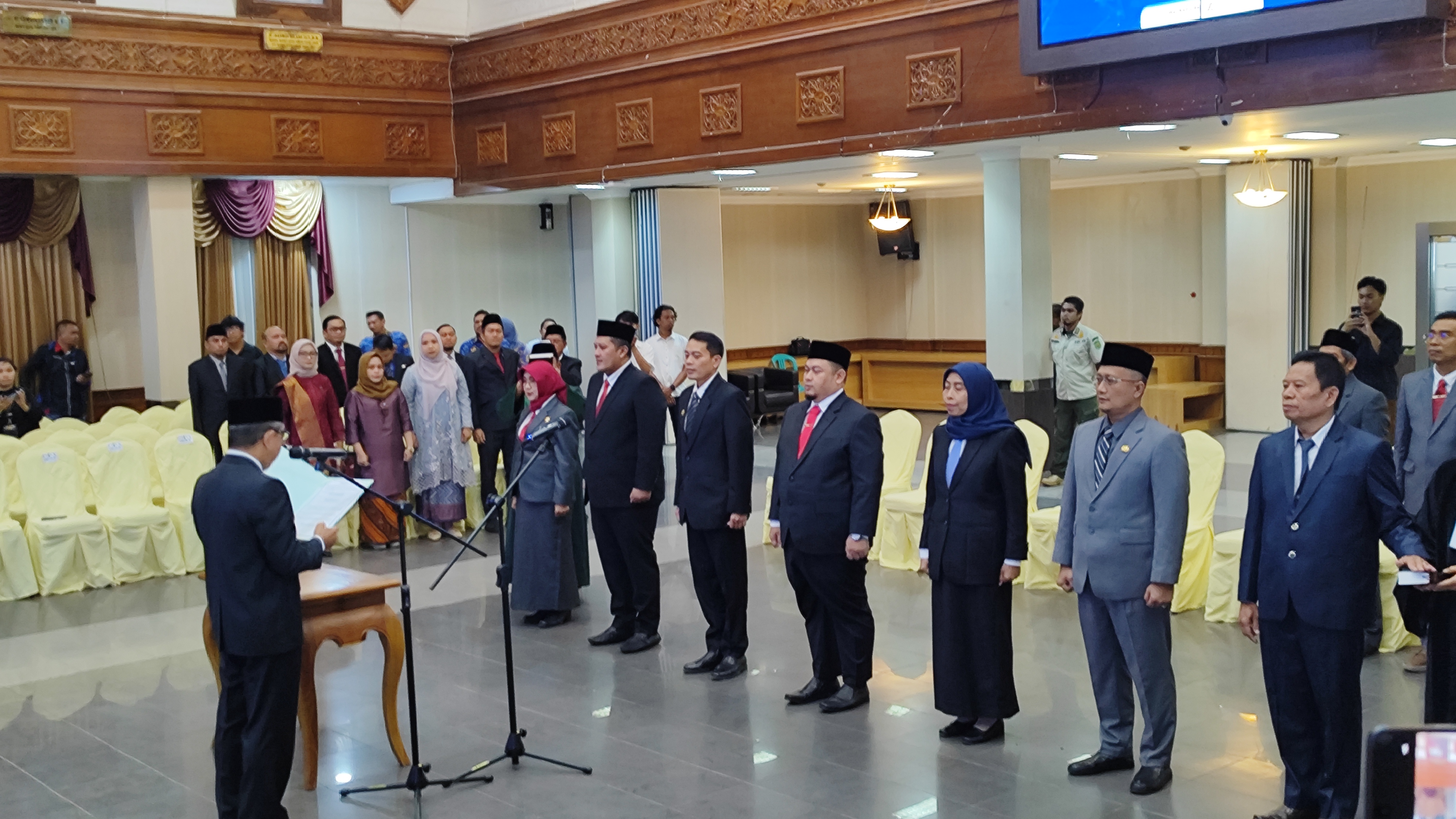 Penyegaran Birokrasi Berbasis Assessment, 6 Pejabat Tinggi Pemkab Kutim Dilantik