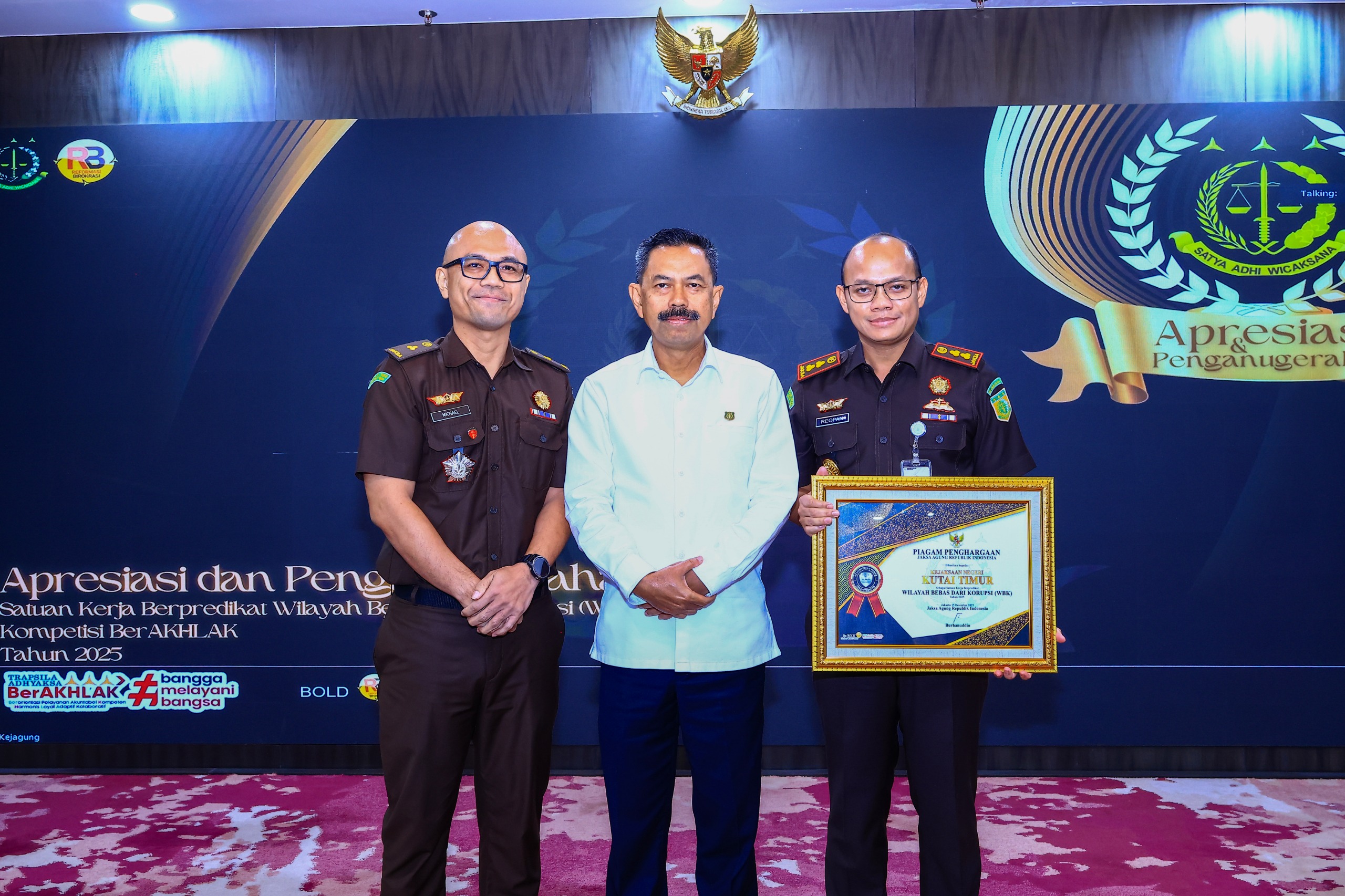 Raih Predikat WBK Tahun 2025, Kejari Kutim Tegaskan Komitmen Reformasi Birokrasi dan Penegakan Hukum Berintegritas