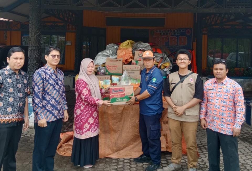 BPBD Kutai Timur Salurkan Bantuan Logistik untuk Warga Terdampak Banjir