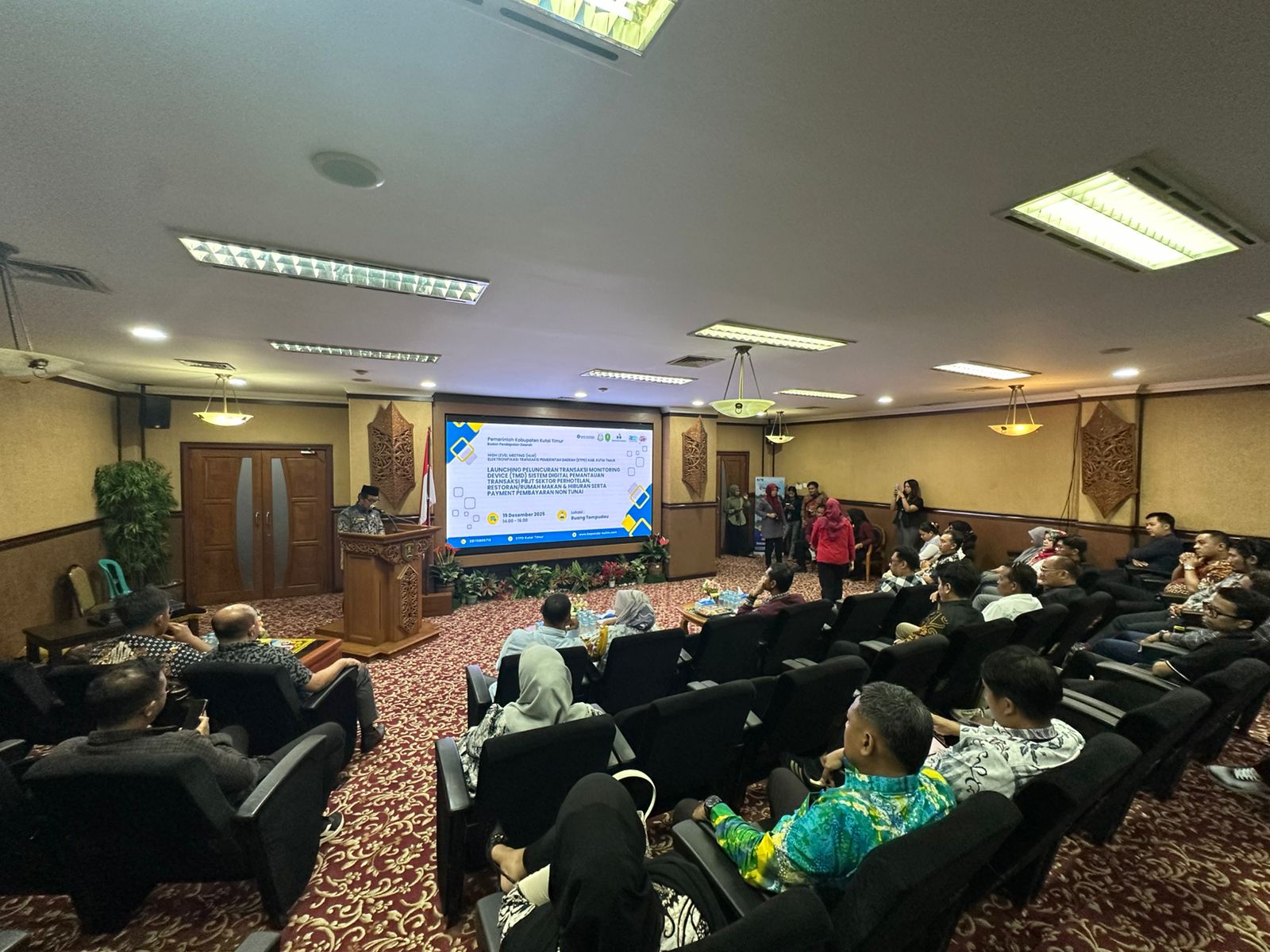 Perkuat Digitalisasi Pajak dan PAD,, Pemkab Kutim Launching TMD PBJT