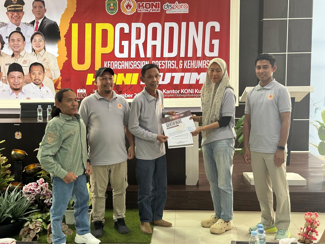 Upgrading Kehumasan KONI Kutim, Cabor Dibekali Teknik Jurnalistik dan Fotografi Olahraga