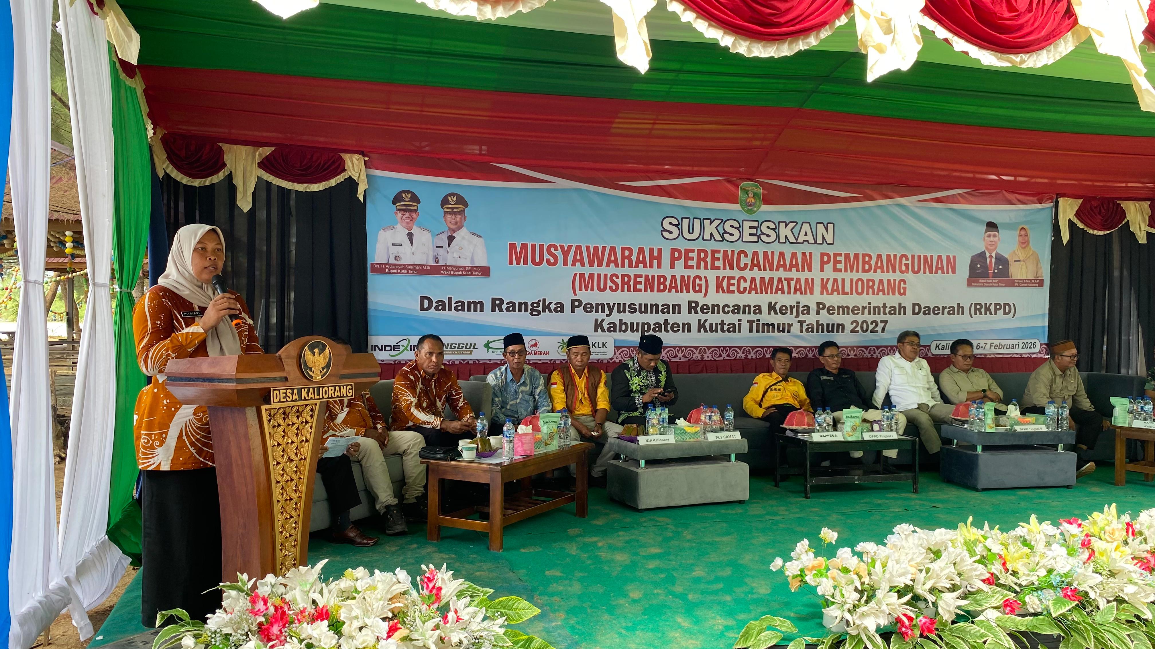 Musrenbang Kecamatan Kaliorang Angkat Lima Isu Strategis Pembangunan