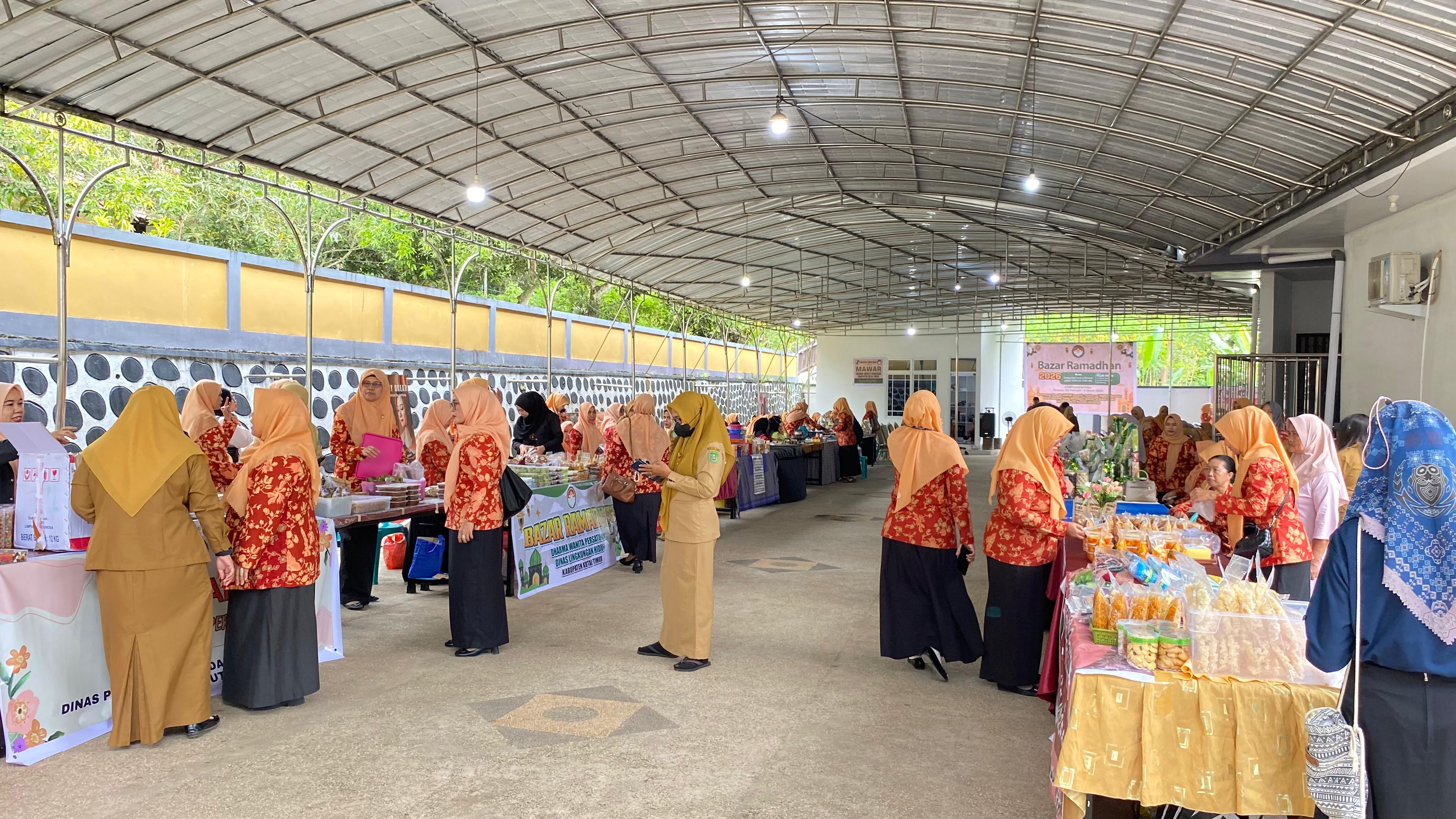 DWP Kutim Hadirkan Bazaar Ramadhan, Wadah Belanja Sekaligus Berbagi