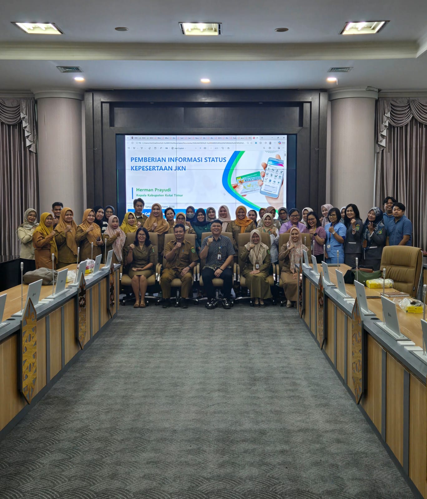 BPJS Kesehatan Kutim Sosialisasi Penonaktifan PBI JK  Serta  Mekanisme Reaktivasi Kepesertaan