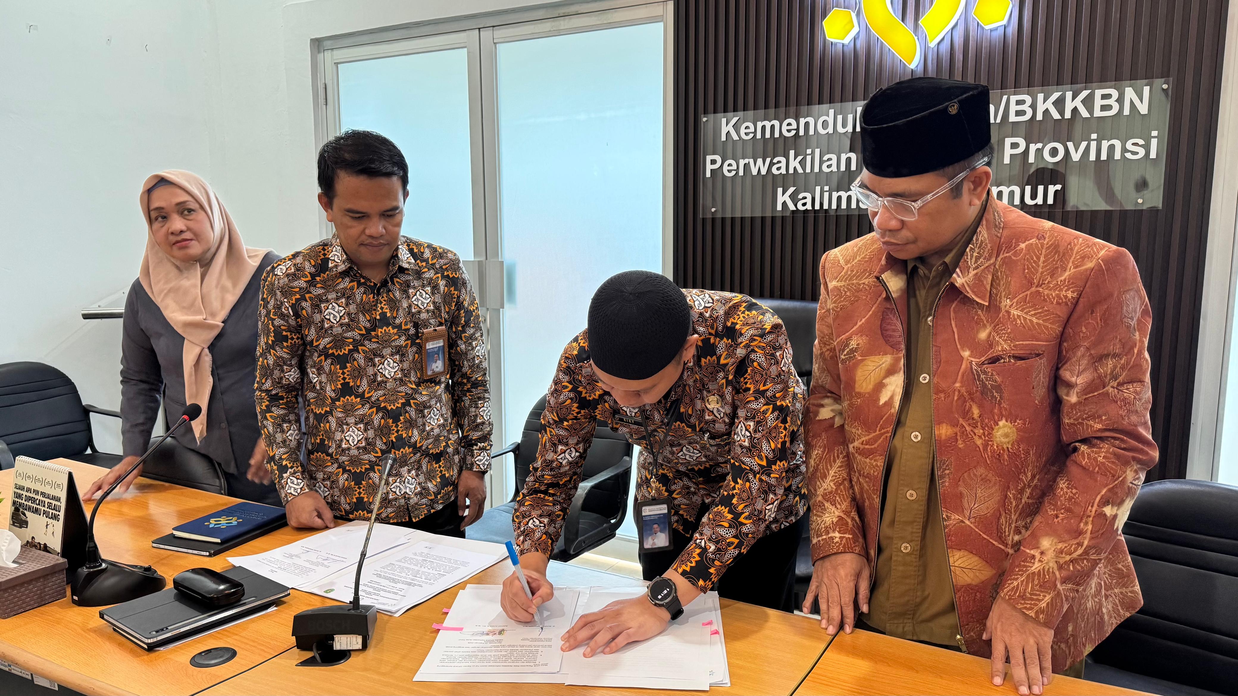 Sinergi DPPKB Kutim–Kemendukbangga Kaltim Perkuat Program Bangga Kencana 2026