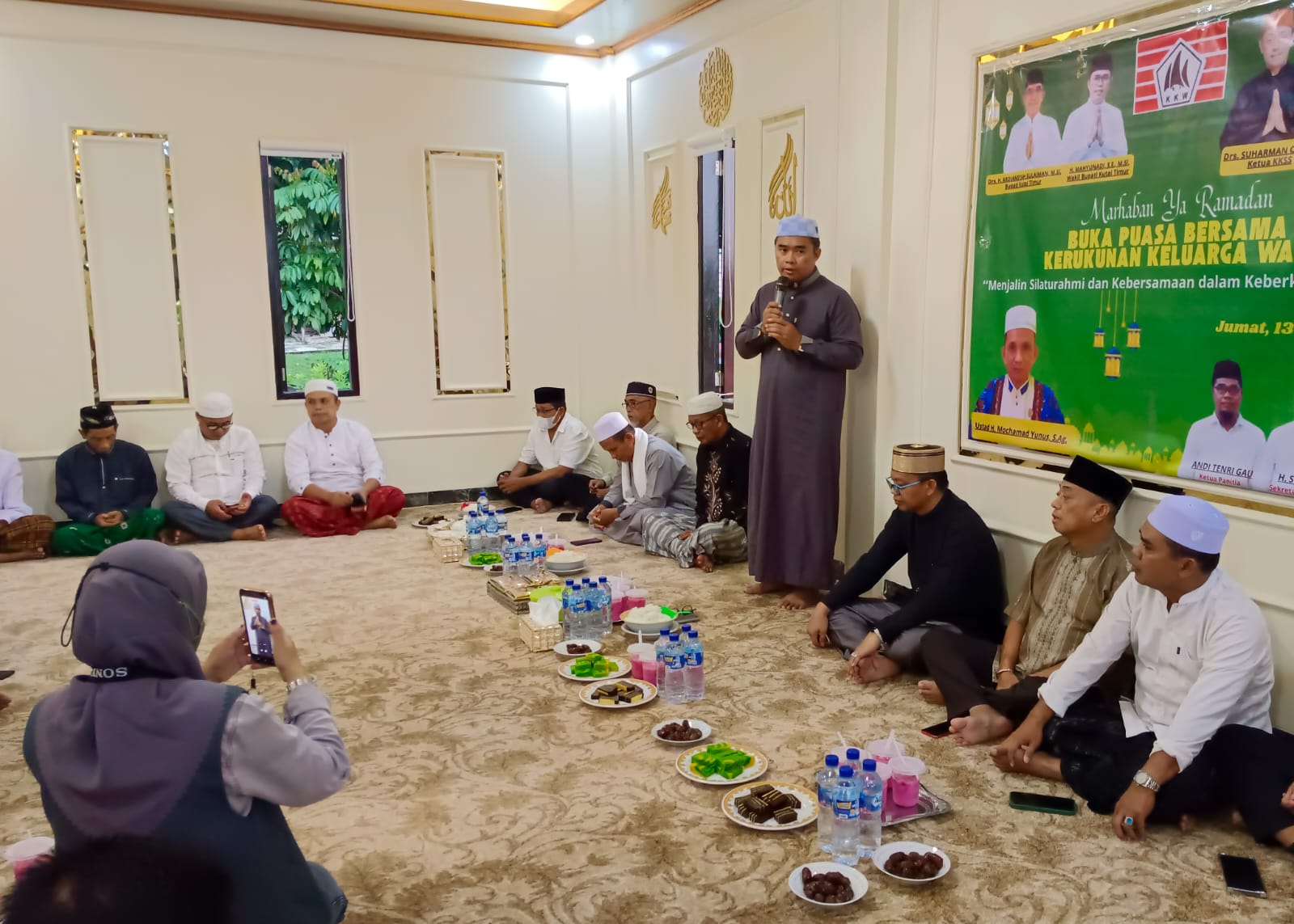 Hadiri Buka Puasa Bersama KKW, Wabup Mahyunadi Ajak Paguyuban Perkuat Kebersamaan