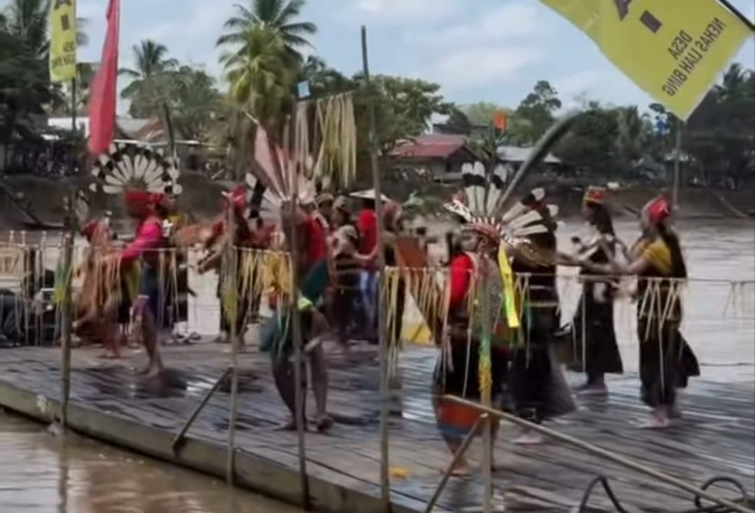 Festival Lomplai 2026 Capai Puncak, Tradisi Dayak Wehea Kian Mendunia