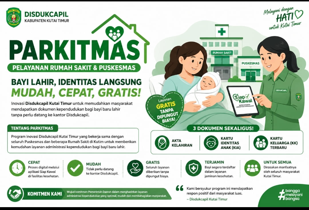 ParkitMas Jadi Solusi Cerdas: Bayi Lahir, Dokumen Langsung Tuntas!