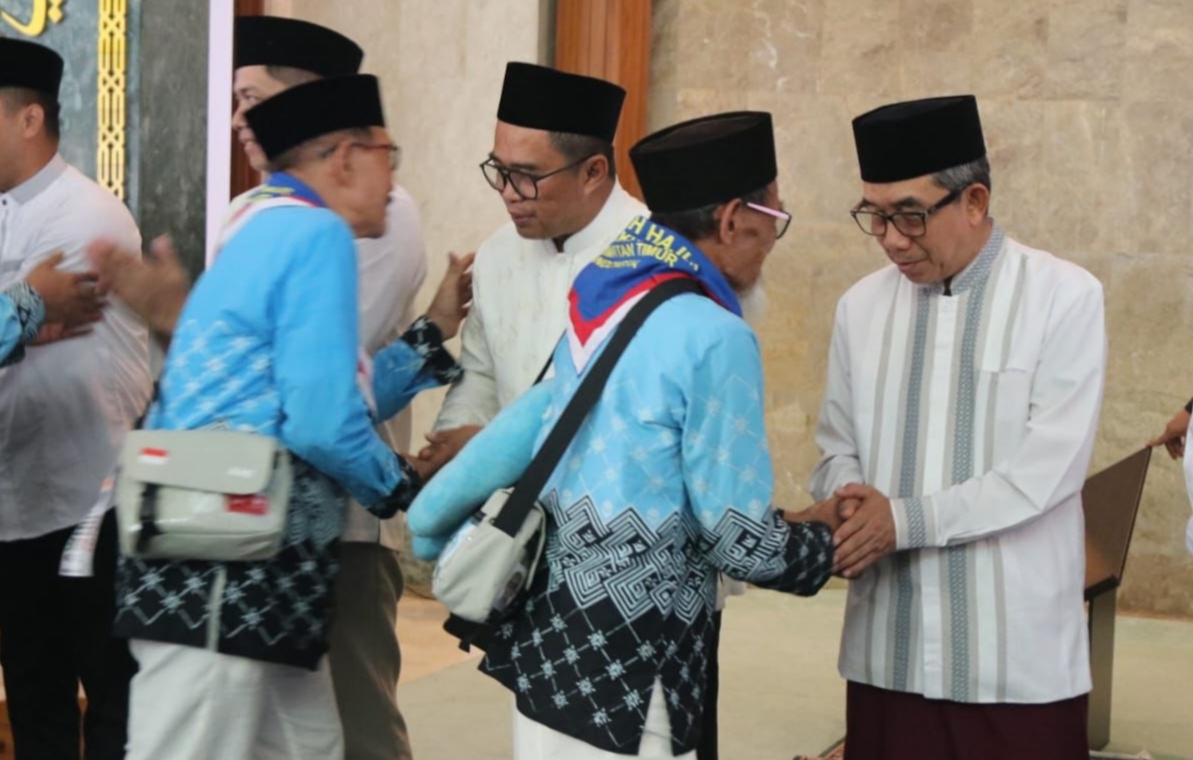 Penantian Panjang Terbayar, 170 Jamaah Haji Kutim Dilepas Bupati Ardiansyah