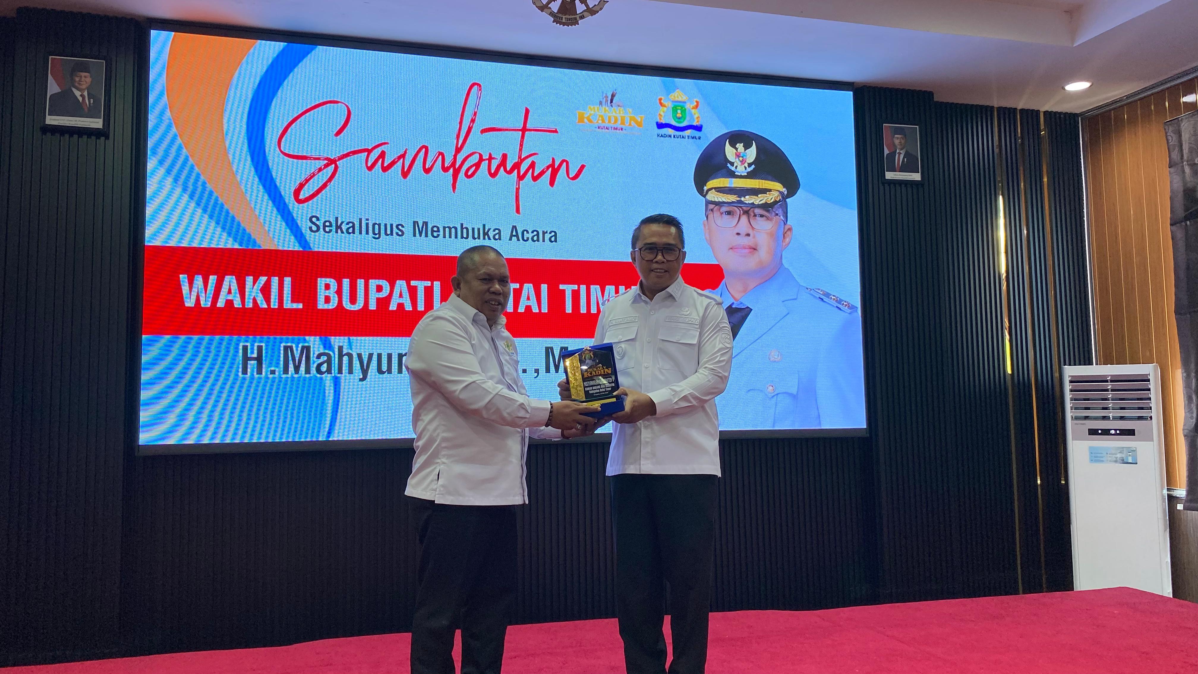 Hadiri Muskab V Kadin, Wabup Mahyunadi Dorong Kolaborasi Dunia Usaha dan Pemerintah