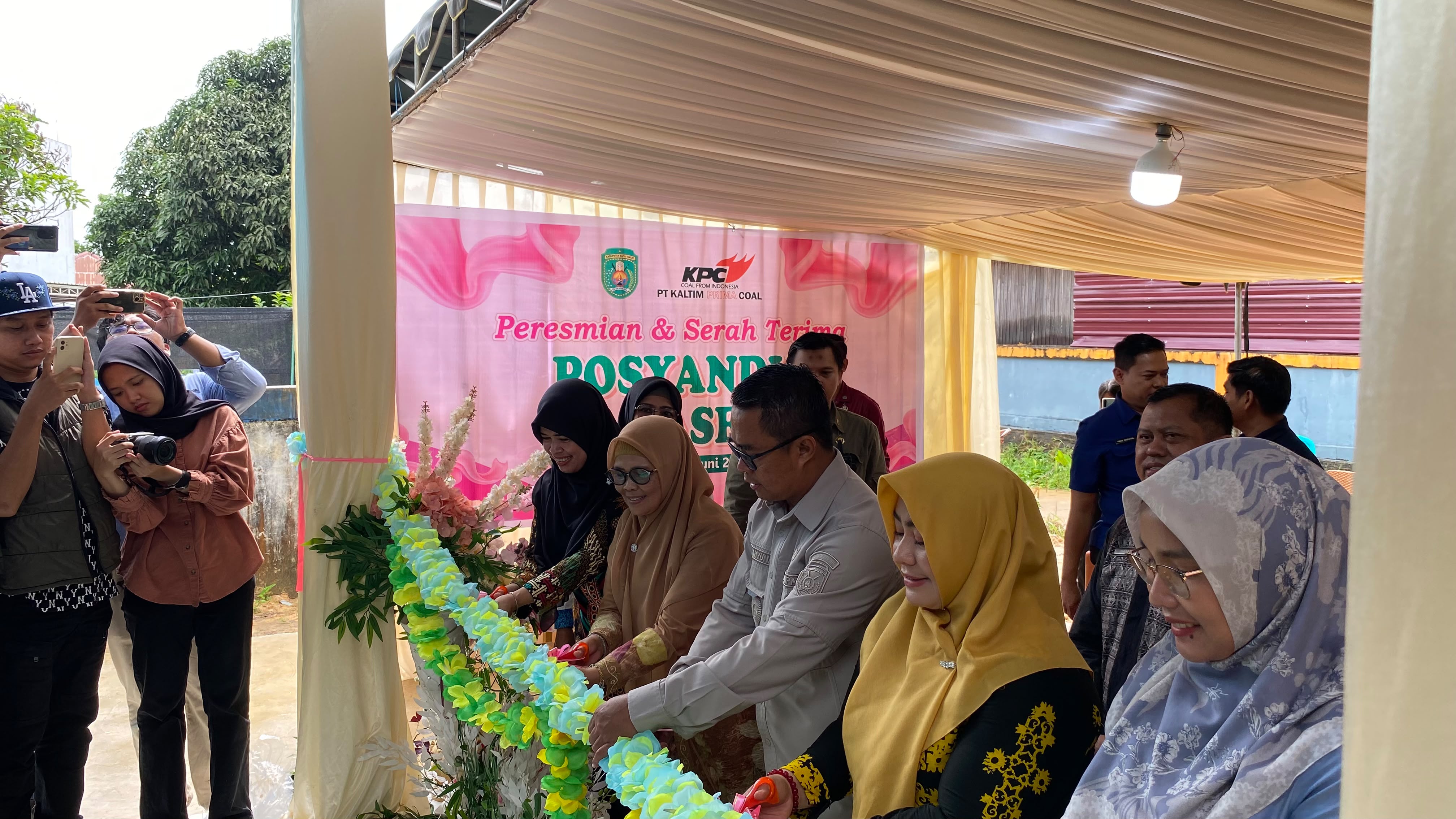 Resmikan Posyandu Kamasean, Wabup Mahyunadi : Perkuat Layanan Kesehatan Masyarakat 