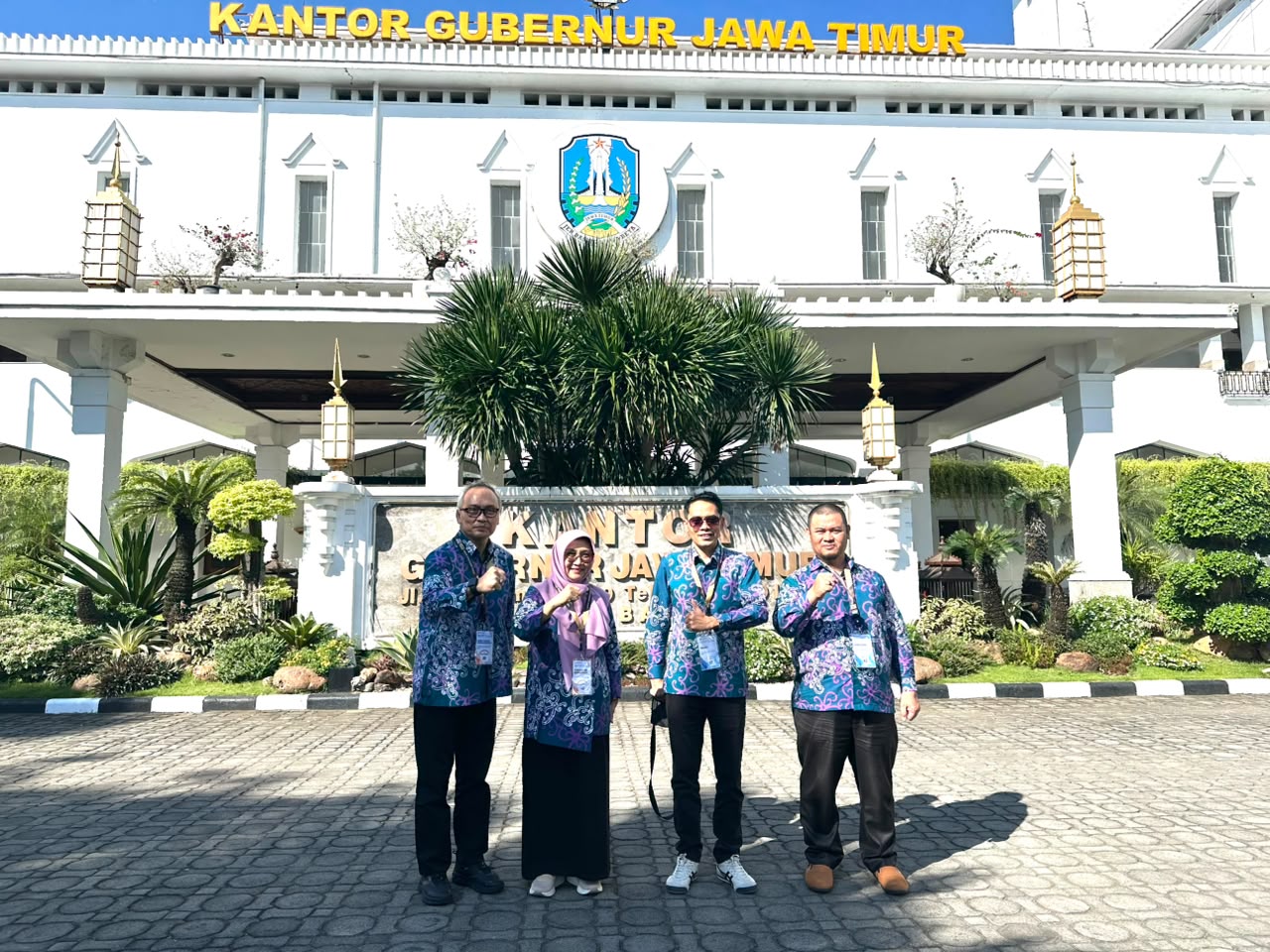 Perkuat Kepemimpinan ASN, Empat Pejabat Kutim Jalani Visitasi PKN II di Jatim