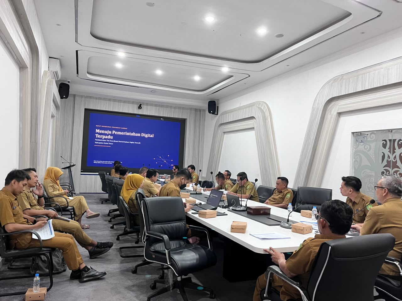 Integrasi Layanan Digenjot, Tim Koordinasi Digital Jadi Motor Perubahan di Kutim