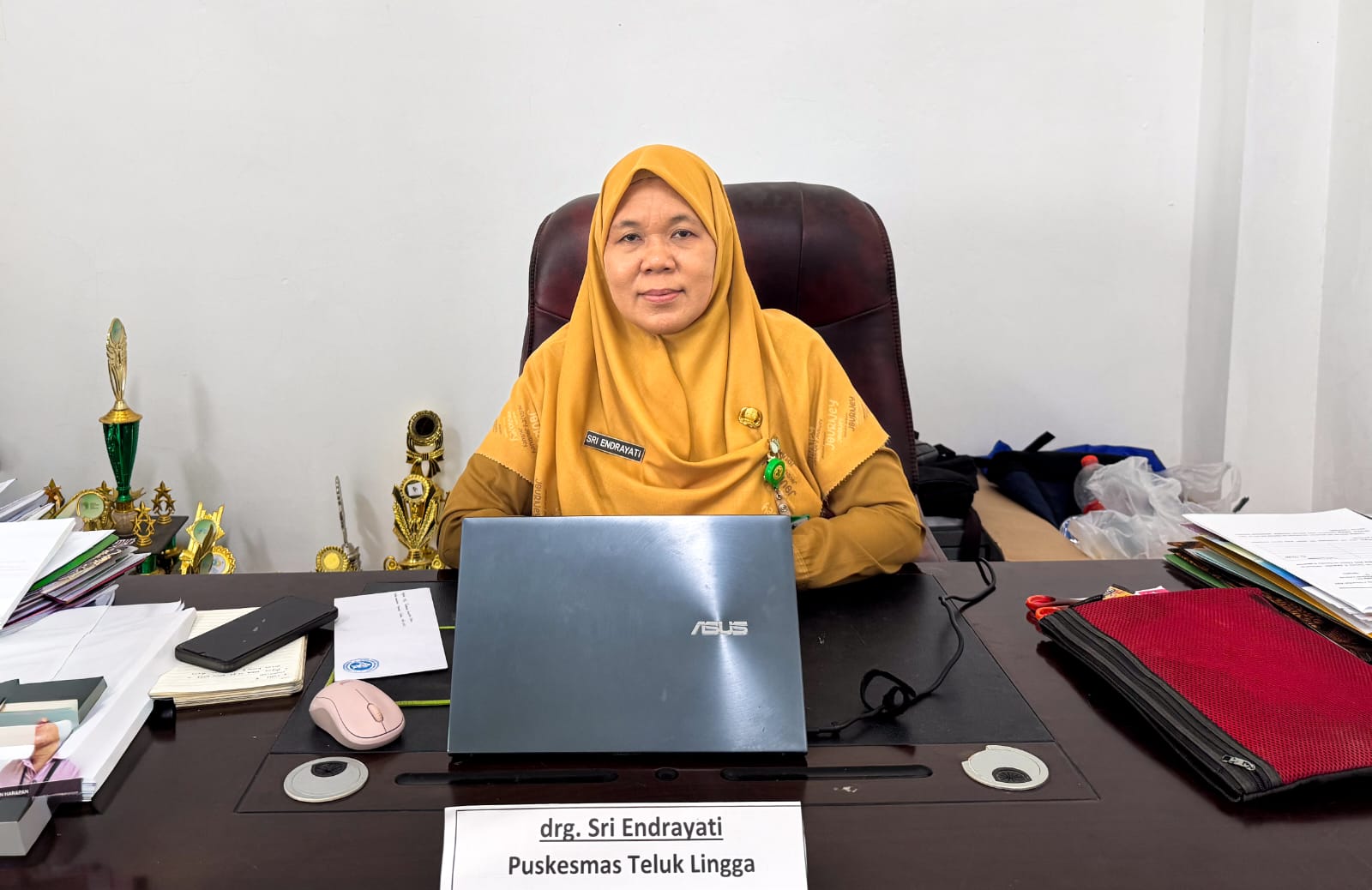 Plt Kepala UPTD Labkesda Kutim, Sri Endrayati, 