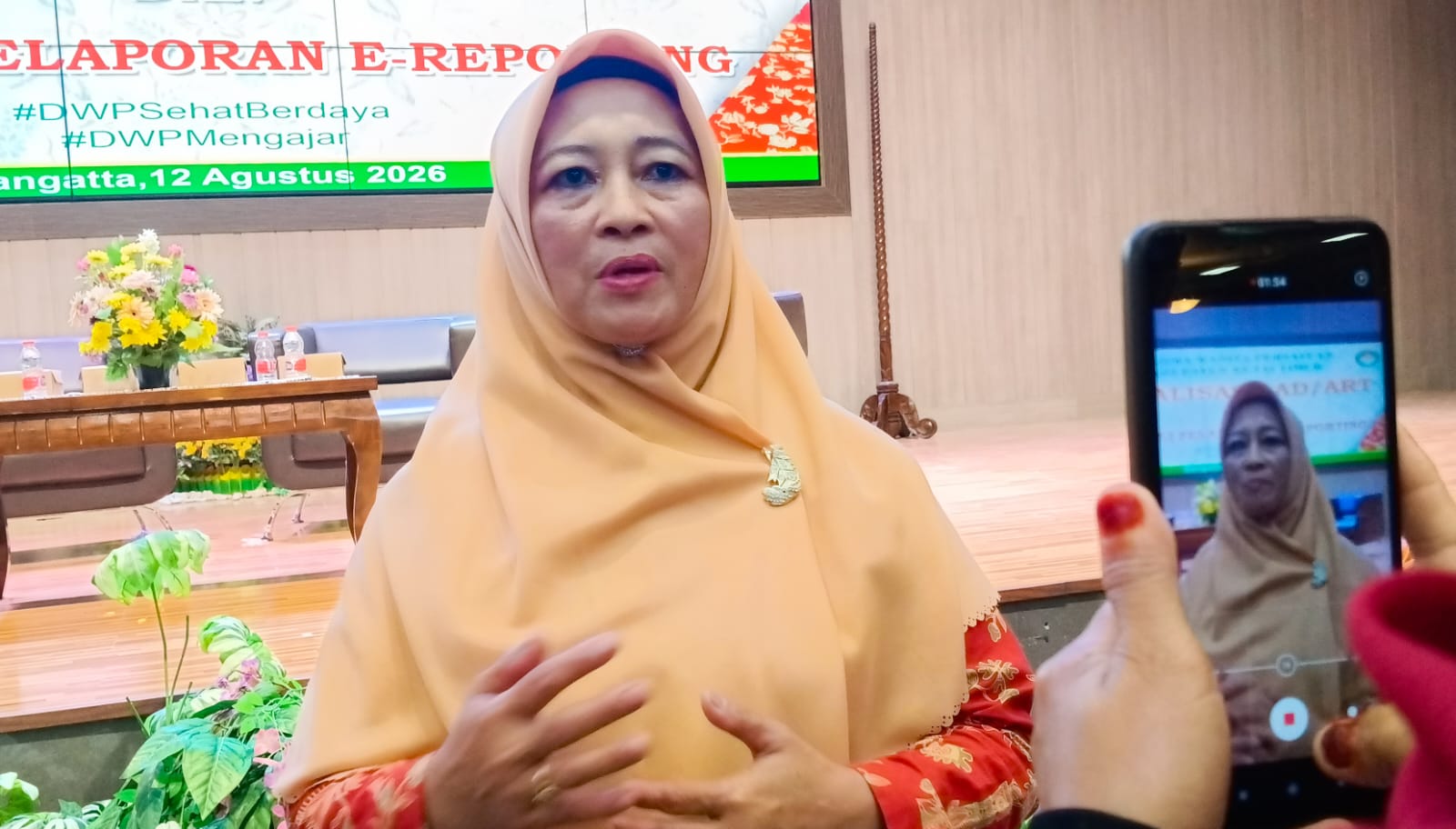 Ketia DWP Kutim Lisnawarty Rizali Hadi