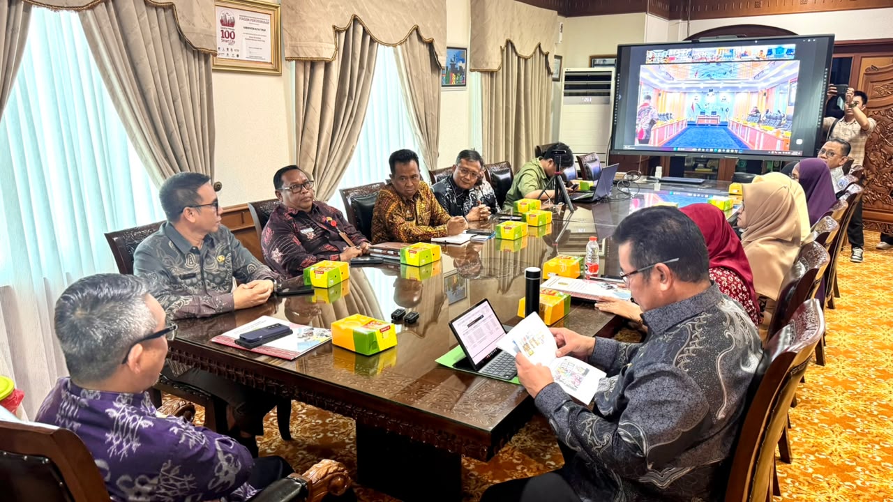 Ikuti Rakor MBG Bersama Kemendagri-BGN, Bupati Ardiansyah Minta Pengawasan Diperketat