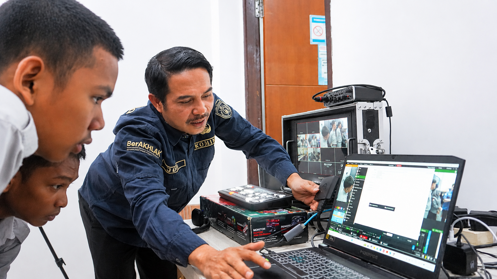 Diskominfo Kutim Buka Ruang Belajar Digital, 36 Siswa SMKN 1 Sangatta Utara Kenali Jurnalistik hingga AI
