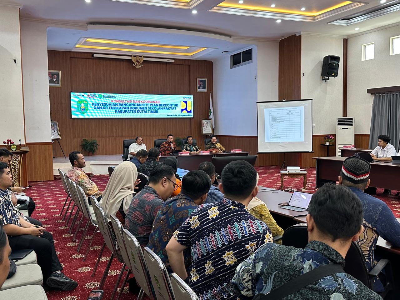 Lahan 8 Hektare Siap, Kutim Kejar Kelengkapan Sekolah Rakyat Simono Menuju Tahap 3B