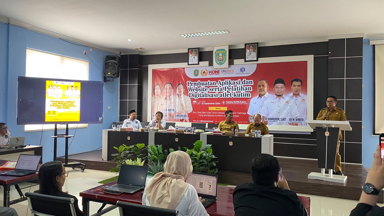 Kutim Bangun Database Atlet Terpadu, Pembinaan Olahraga Didorong Lebih Terukur