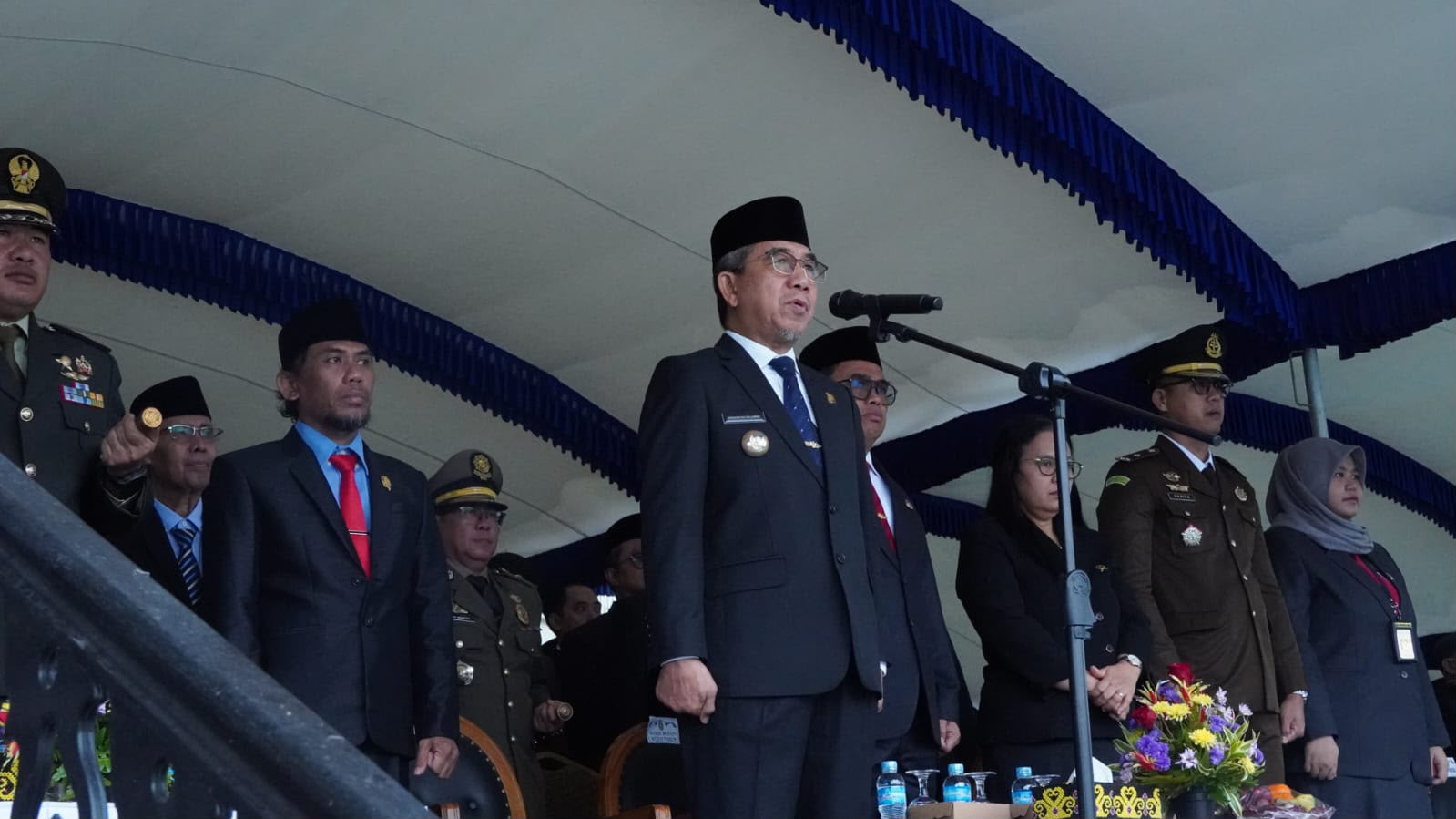 momen peringatan Hari Kesaktian Pancasila di Kabupaten Kutim (Istimewa)