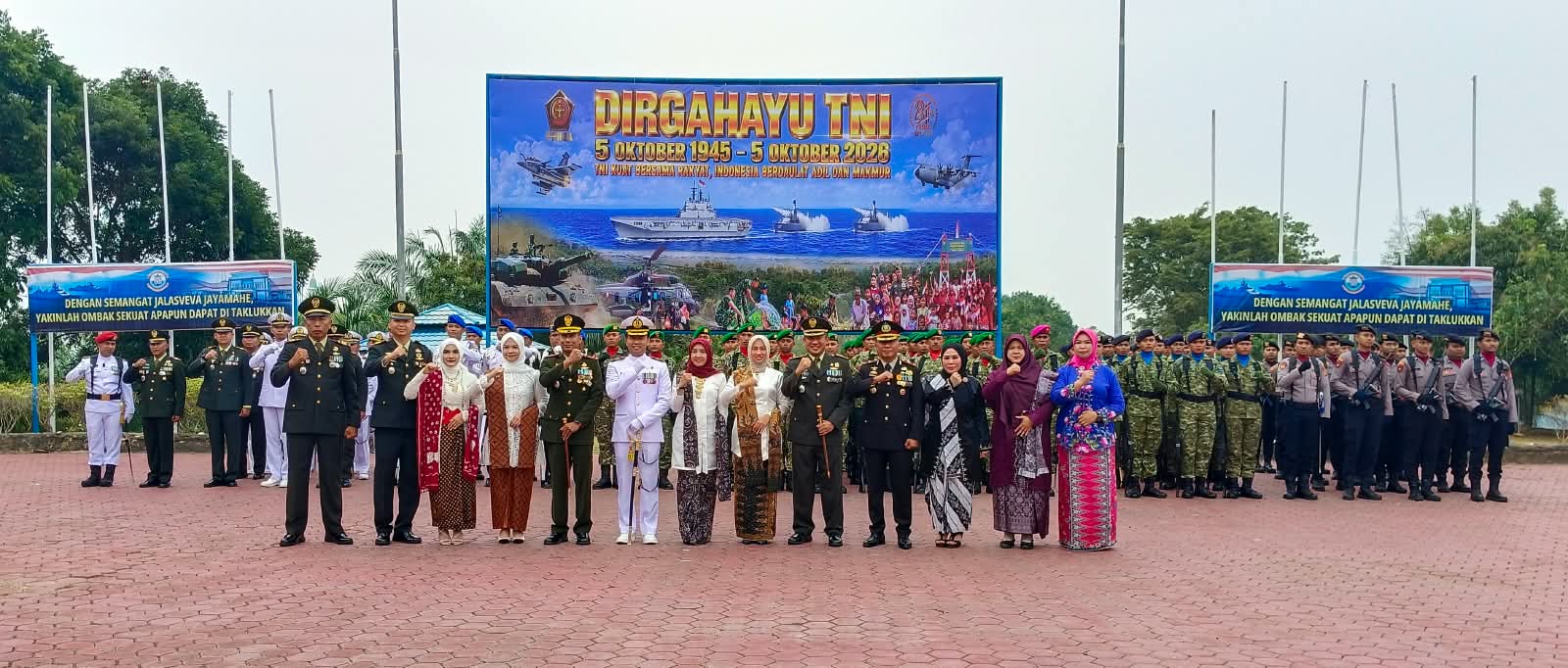 TNI Kuat Bersama Rakyat, HUT ke-81 Tegaskan Komitmen Jaga Stabilitas Kutim