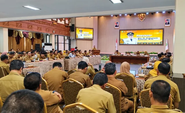Bupati Ardiansyah Minta Percepatan Pekerjaan Fisik, Infrastruktur Pelayanan Publik Jadi Perhatian